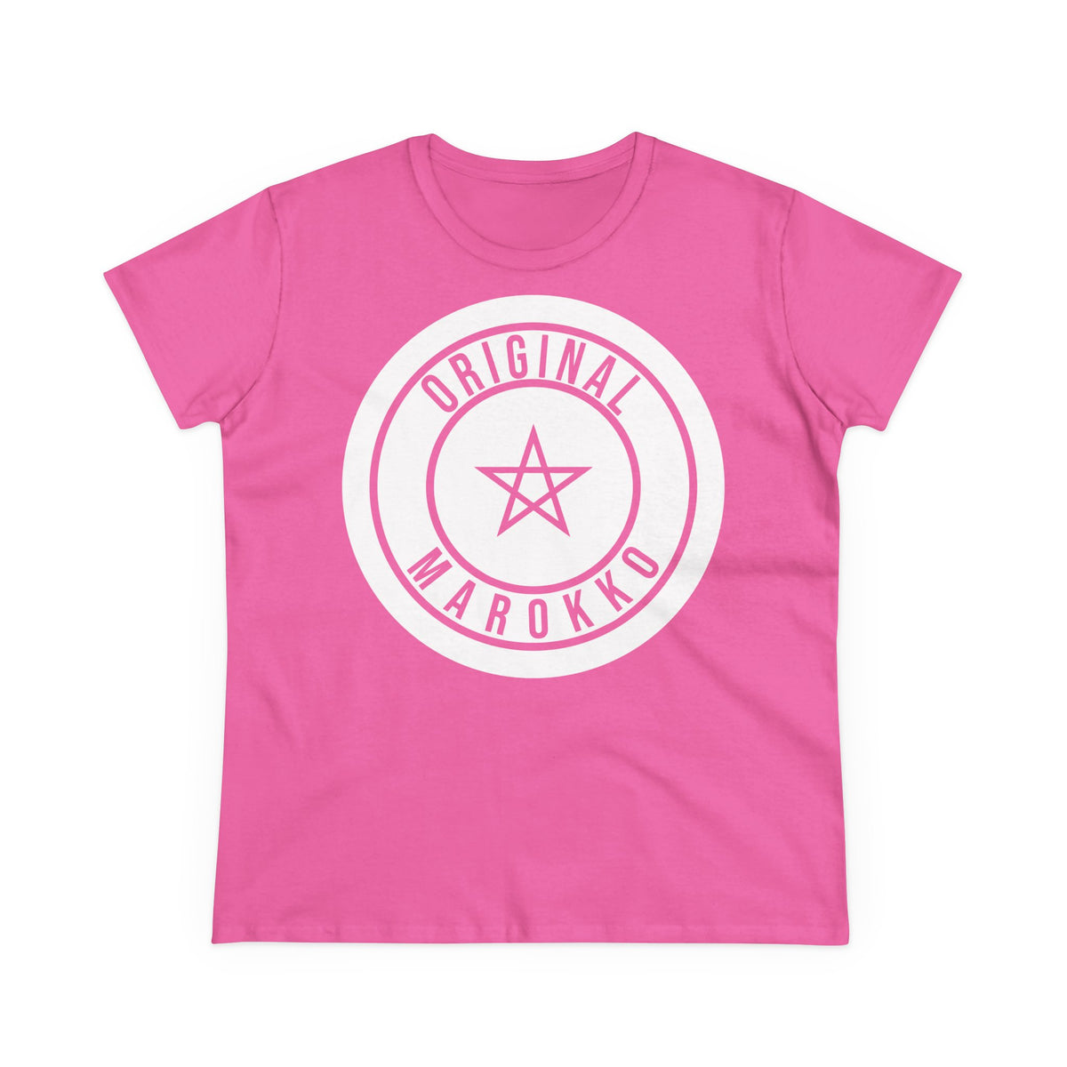 Escudo de Marruecos, bandera de Marruecos, orgullo, aficionada al fútbol y al deporte, idea de regalo - Camiseta para mujer