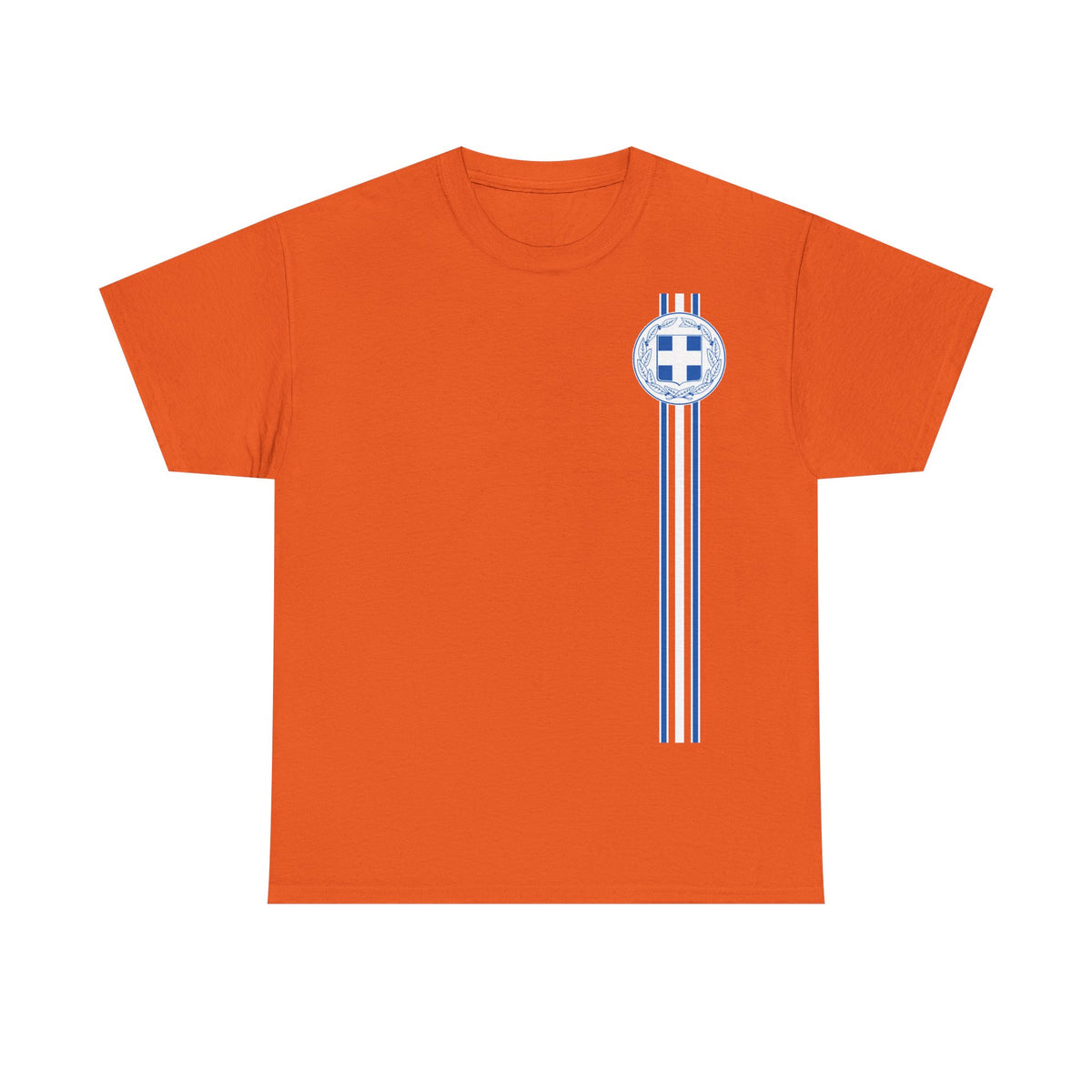 Grecia Grecia Bandera Escudo Patria Fútbol Deporte Aficionado Idea de regalo - Camiseta unisex