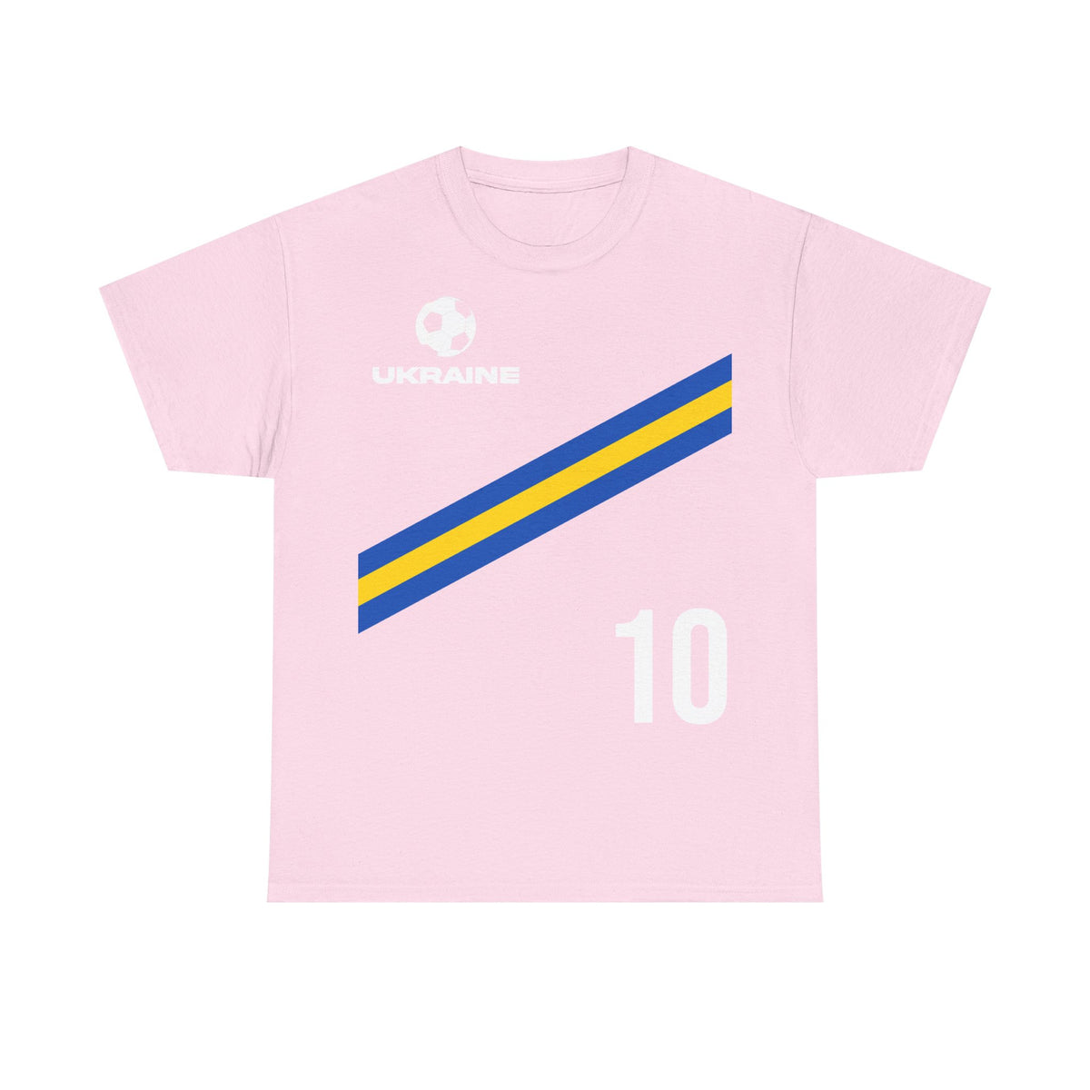 Bandera de Ucrania escudo idea de regalo afición al deporte moda vintage - Camiseta unisex
