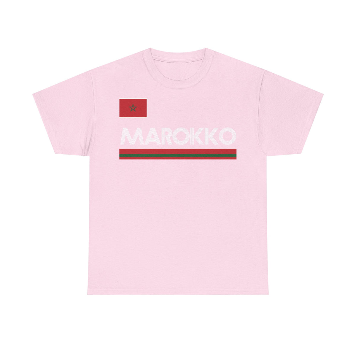 Marruecos Escudo Morocco Bandera Orgullo Fútbol Fan Deporte FIdea de regalo - Camiseta unisex