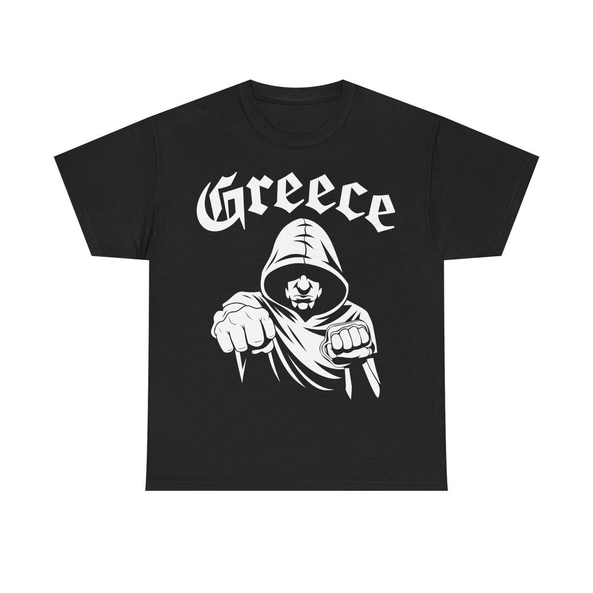 Grecia Grecia hooligan bandera escudo patria fútbol deporte aficionado idea de regalo - camiseta unisex