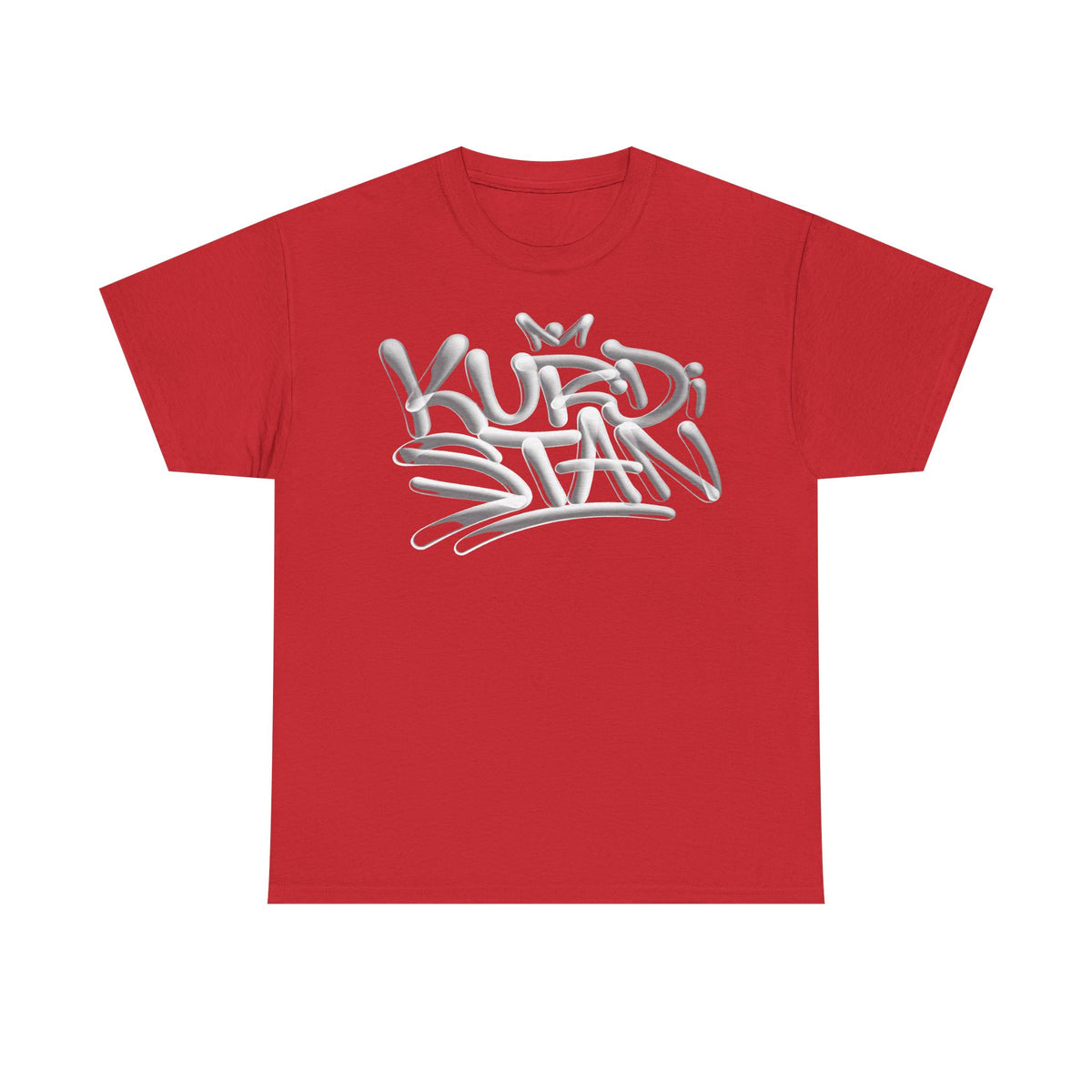 Kurdistán Azadi Escudo Bandera Patria Newroz Regalo - Camiseta unisex