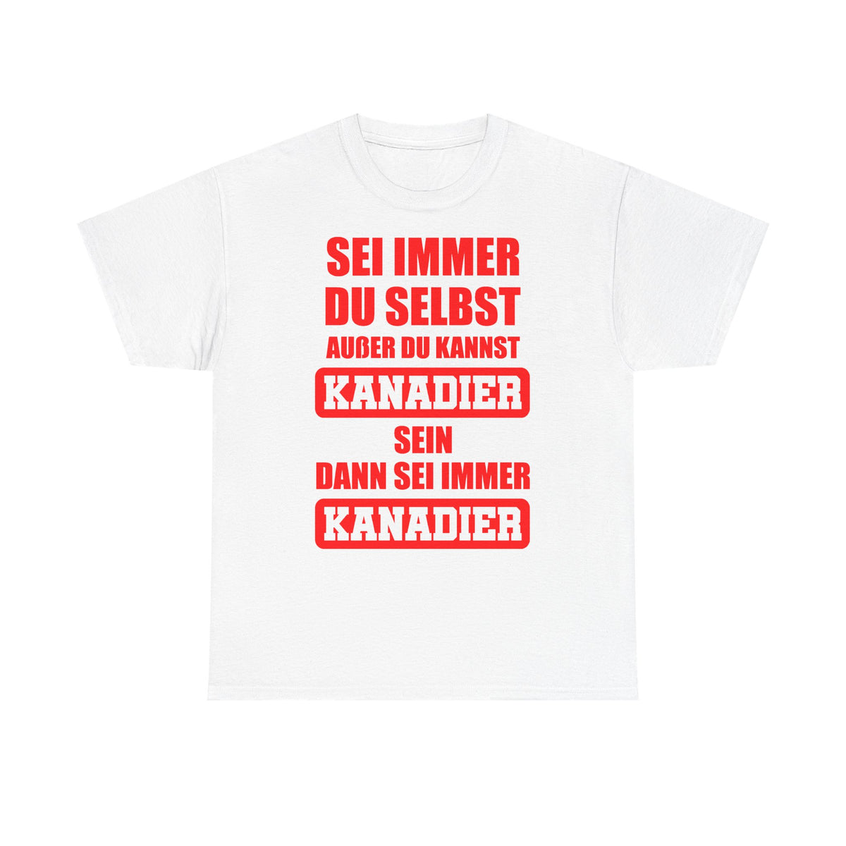 Canada Kanada Wappen Flagge Fan Sport Fußball Geschenkidee - Unisey T-Shirt