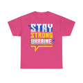 Ukraine Flagge Wappen Geschenkidee Sport Fan Fashion Vintage - Unisex T-Shirt