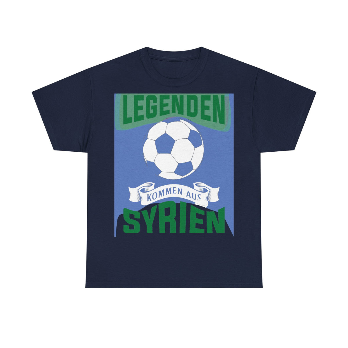 Syria Syrien Wappen Flagge Heimat Sport Fan Geschenkidee - Unisex T-Shirt