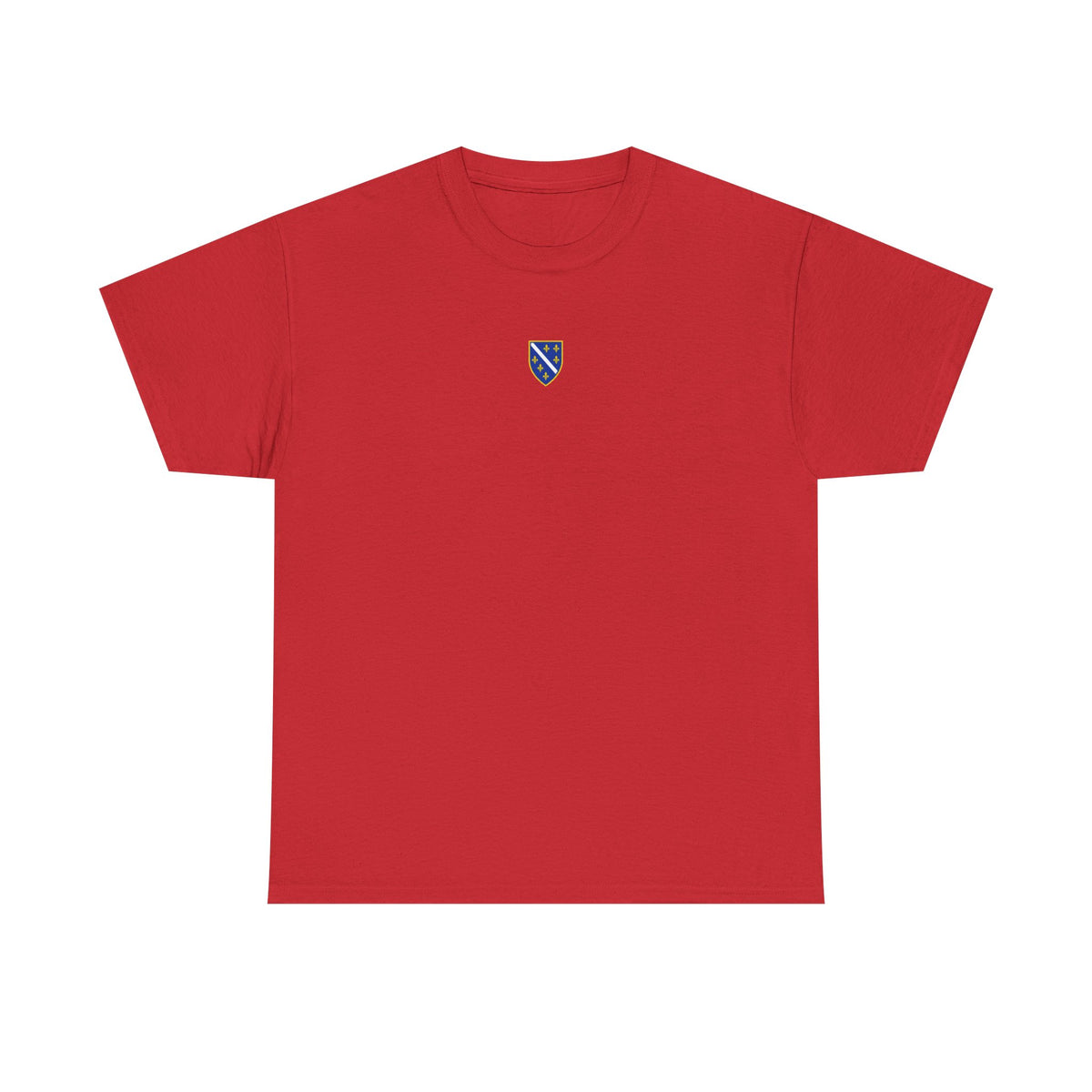 Bosnia Wappen Flagge Stolz Heimat Fußball fan Geschenkidee - Unisex T-Shirt