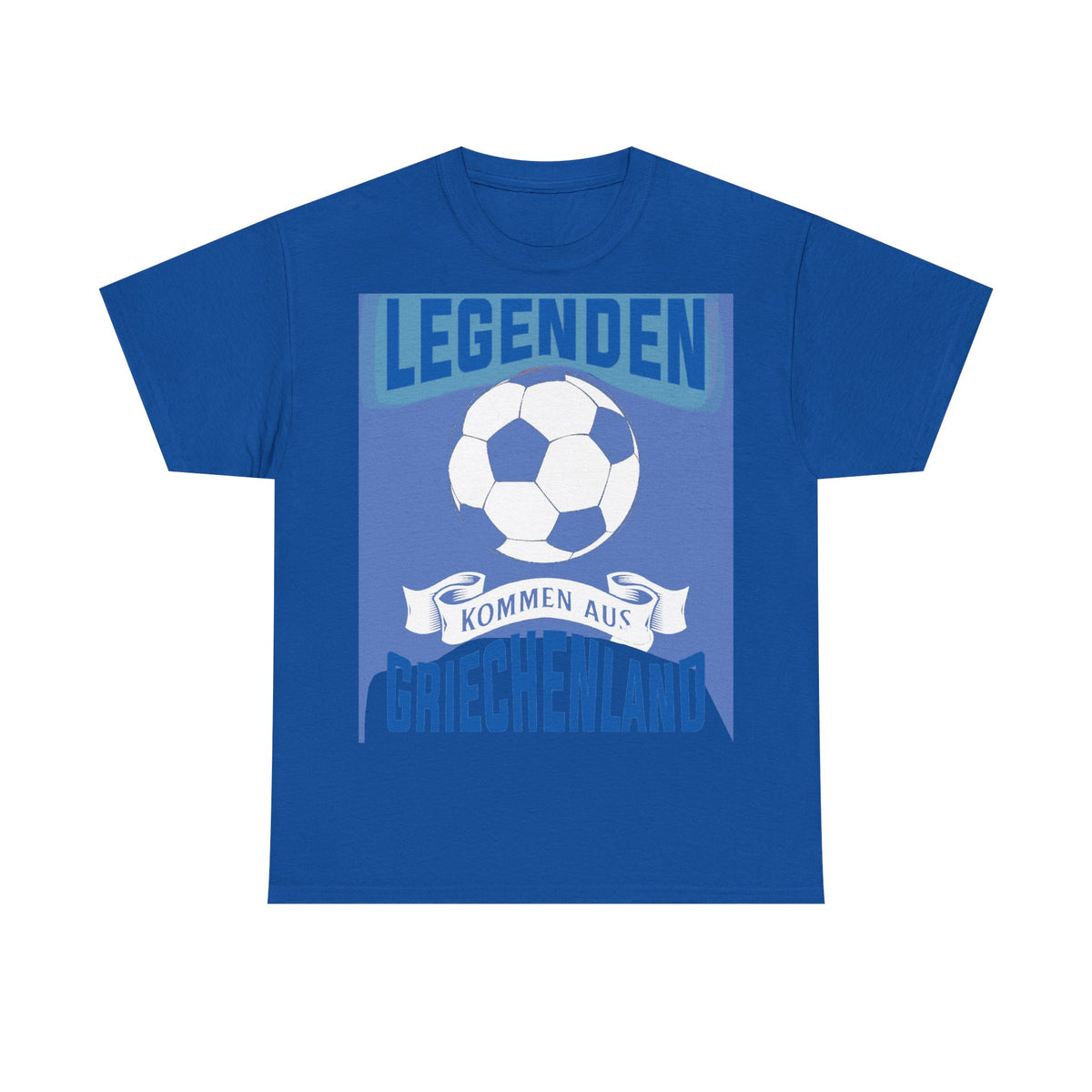 Grecia Grecia Bandera Escudo Patria Fútbol Deporte Aficionado Idea de regalo - Camiseta unisex