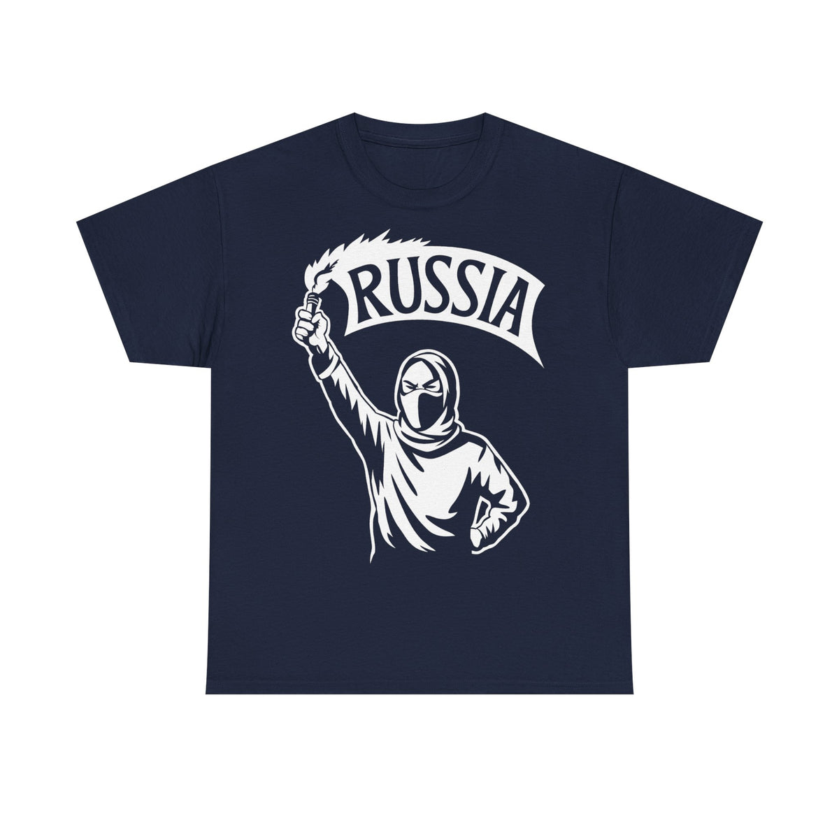 Russia Russia hooligan Mosca aquila bandiera stemma regalo sport tifoso moda - Maglietta unisex