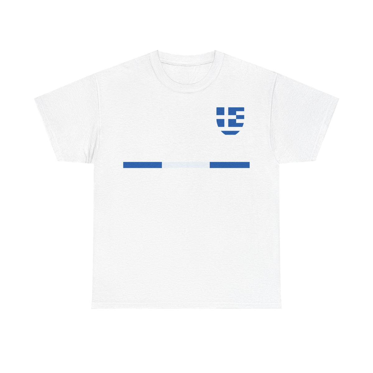 Grecia Grecia Bandera Escudo Patria Fútbol Deporte Aficionado Idea de regalo - Camiseta unisex