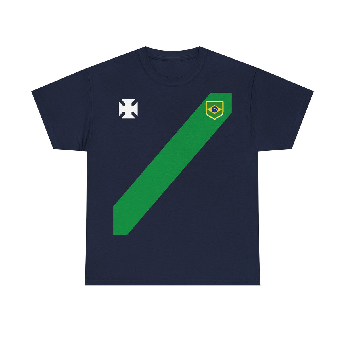 Brazil Brasilien Wappen Flagge Sport Fan Fußball Geschenkidee - Unisex T-Shirt