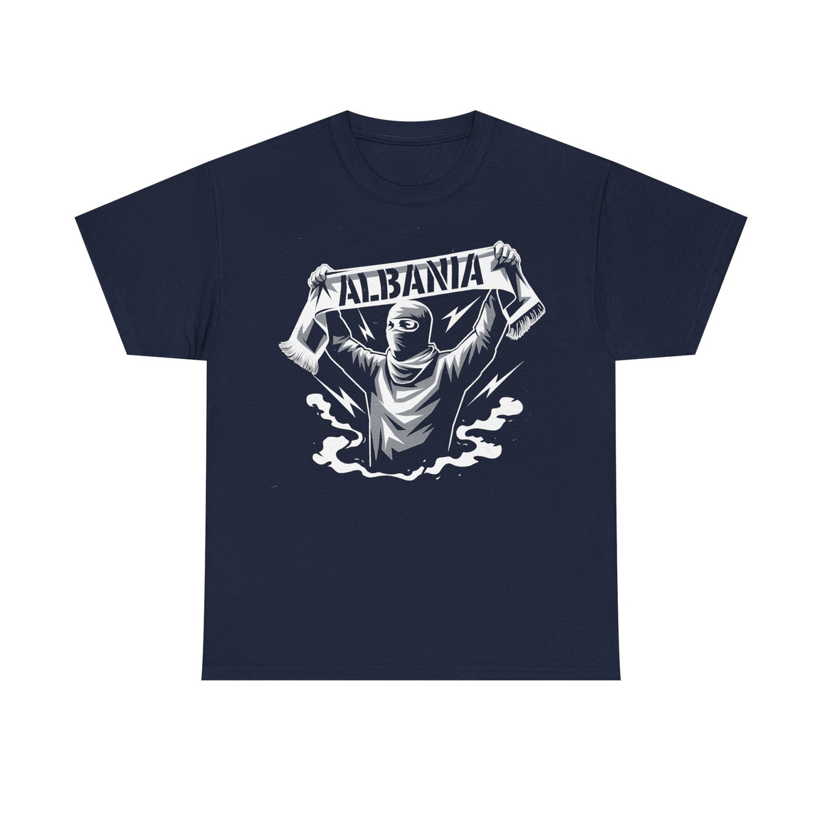Albania Hooligan Wappen Shqiptar Flagge Adler Fußball Fan Sport - Unisex T Shirt
