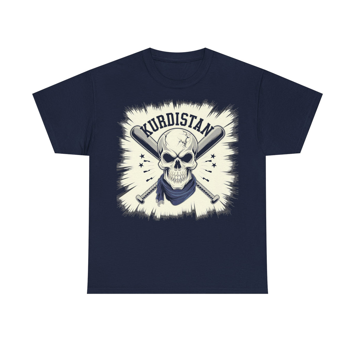 Camiseta unisex con escudo, bandera y regalo para los aficionados del Kurdistán: Azadi, patria