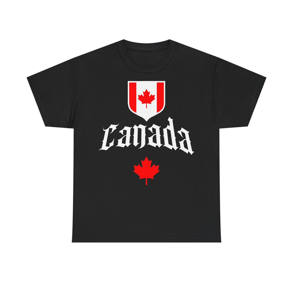 Canada Kanada Wappen Flagge Fan Sport Fußball Geschenkidee - Unisey T-Shirt