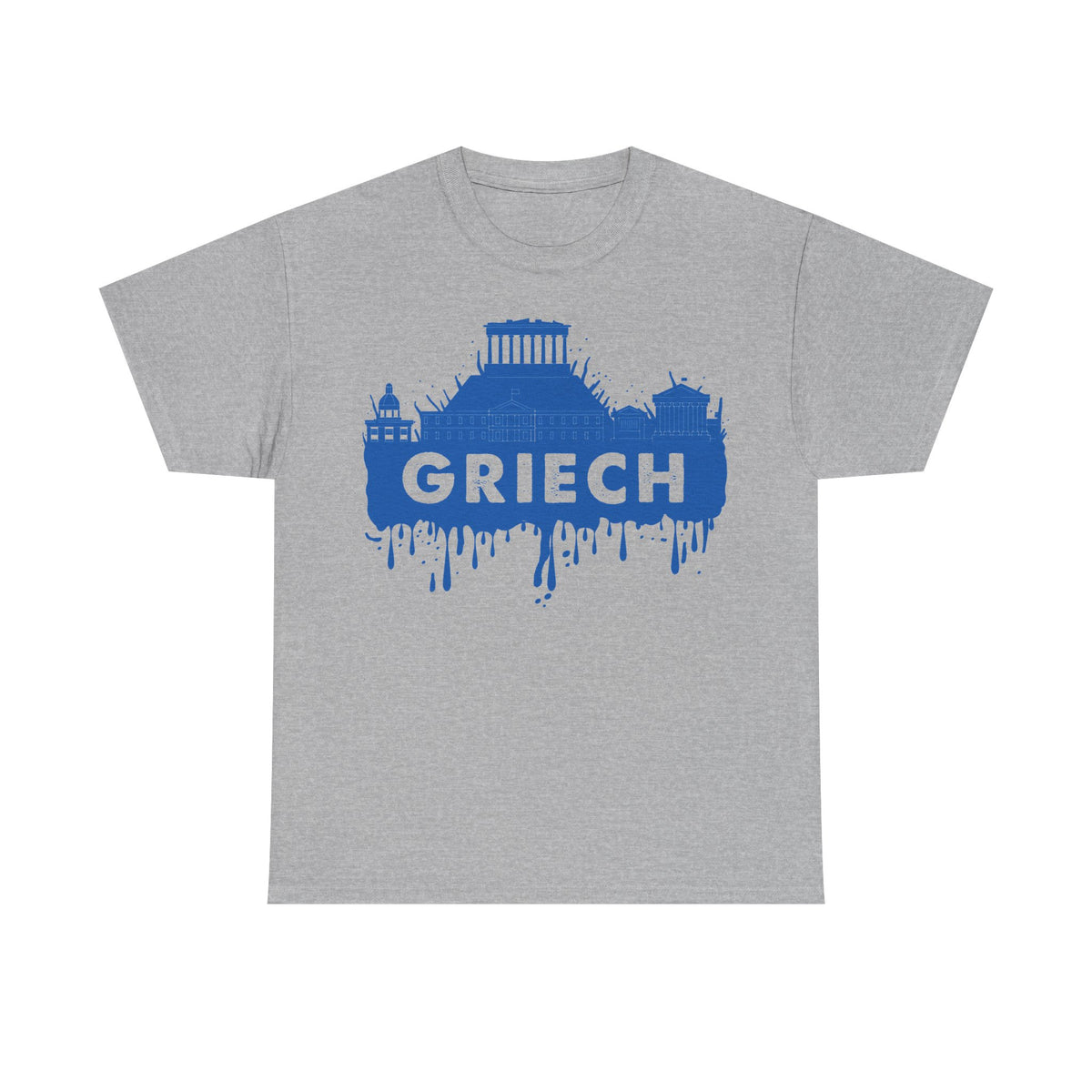 Grecia Grecia Bandera Escudo Patria Fútbol Deporte Aficionado Idea de regalo - Camiseta unisex