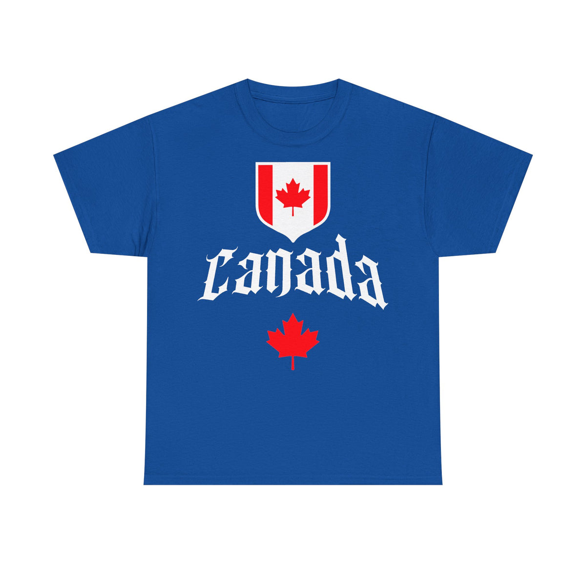 Canada Kanada Wappen Flagge Fan Sport Fußball Geschenkidee - Unisey T-Shirt