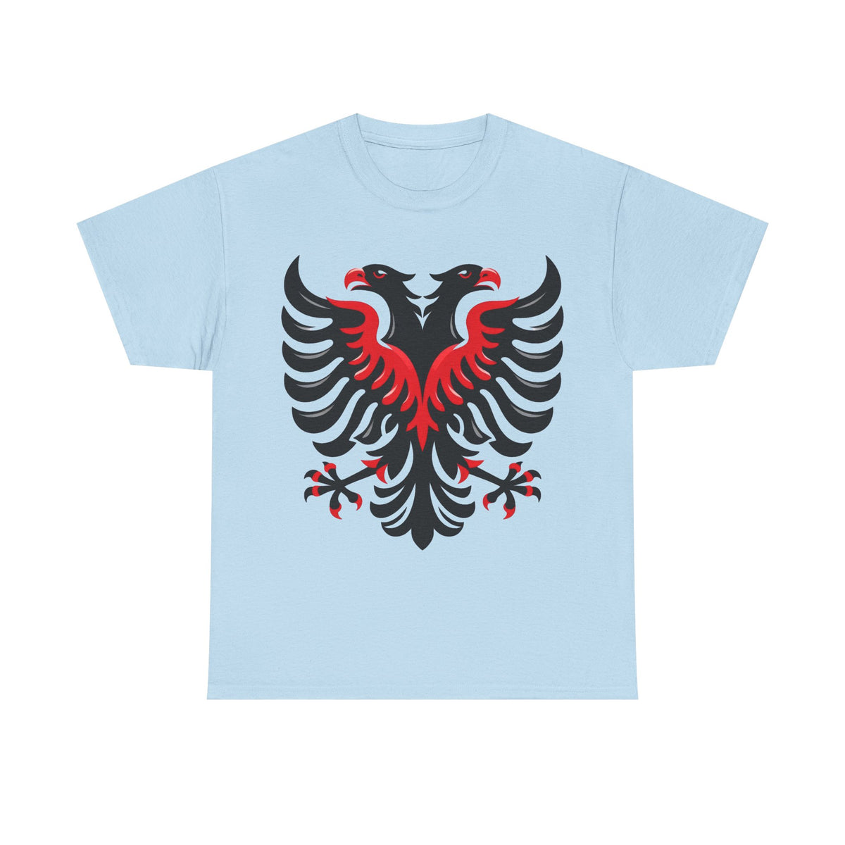 Albania Kosovo Doppeladler Flagge Geschenkidee - Unisex T-Shirt