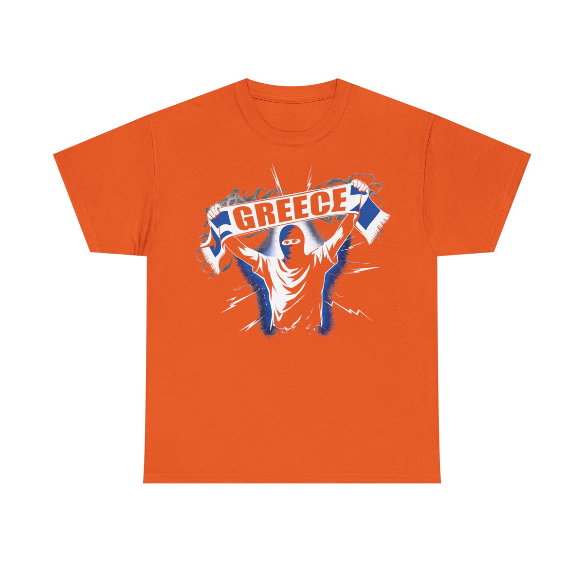 Grecia Grecia hooligan bandera escudo patria fútbol deporte aficionado idea de regalo - camiseta unisex