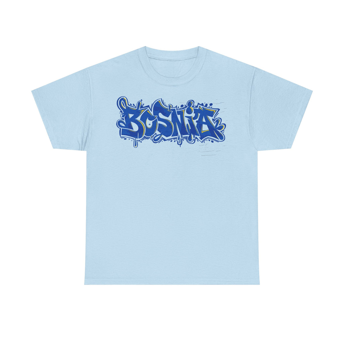 Bosnia escudo bandera orgullo patria aficionado al fútbol idea de regalo - Camiseta unisex
