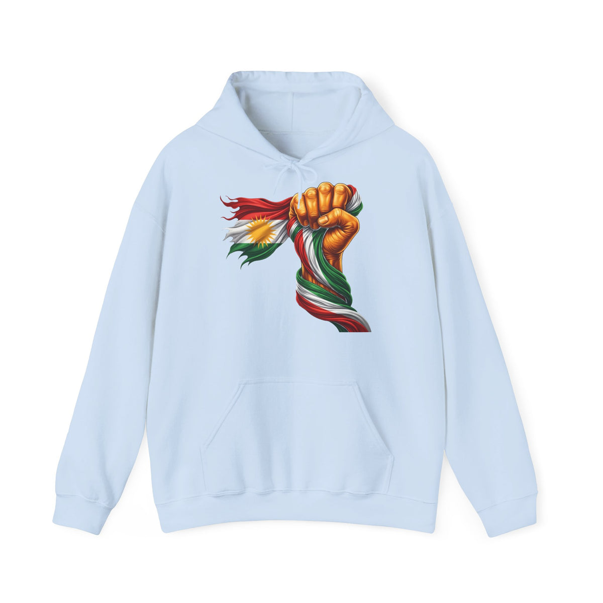 Kurdistan Power Azadi Flagge Geschenkidee - Unisex Hoodie
