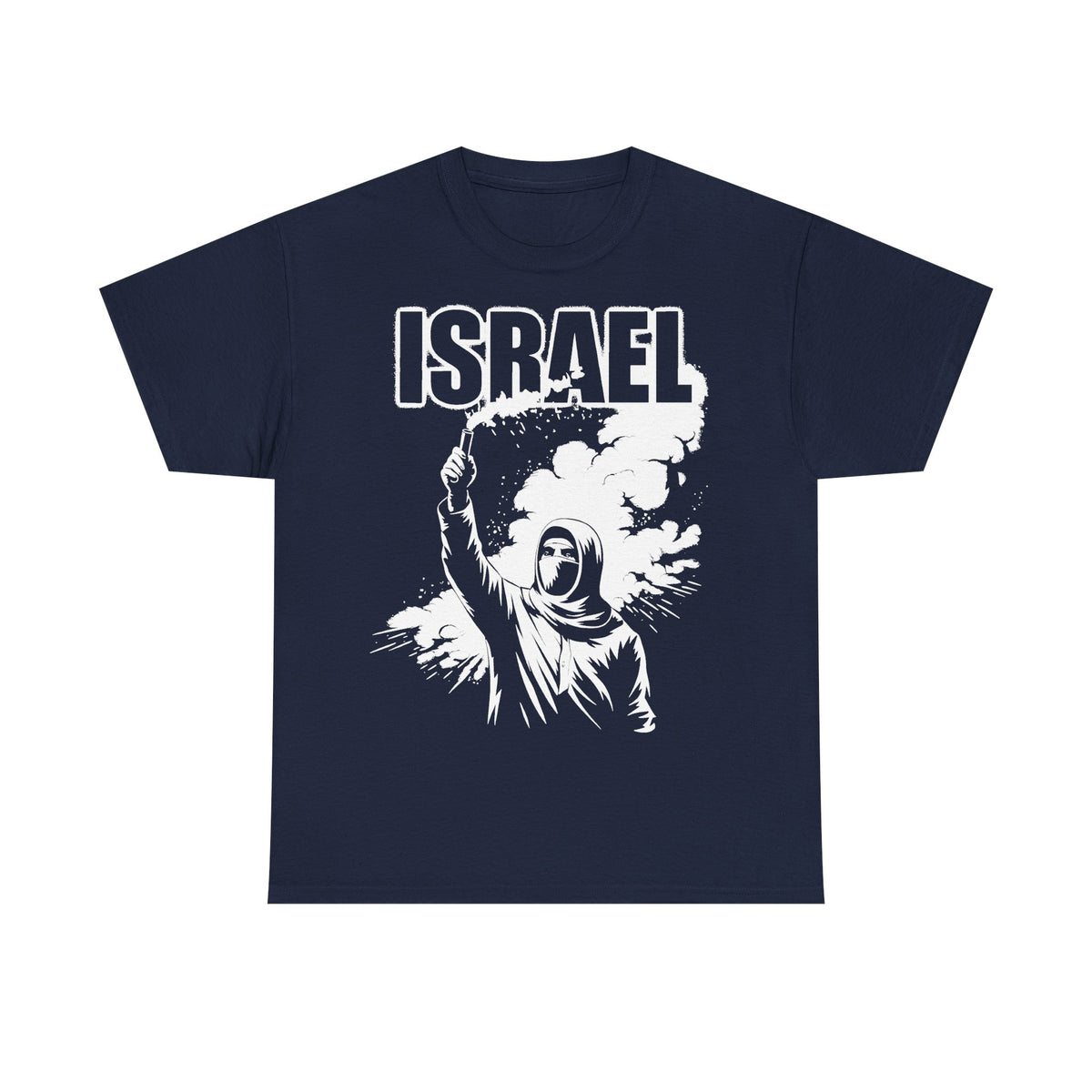 Israel Hooligan Wappen Flagge Fan Geschenkidee Fashion - Unisex T-Shirt