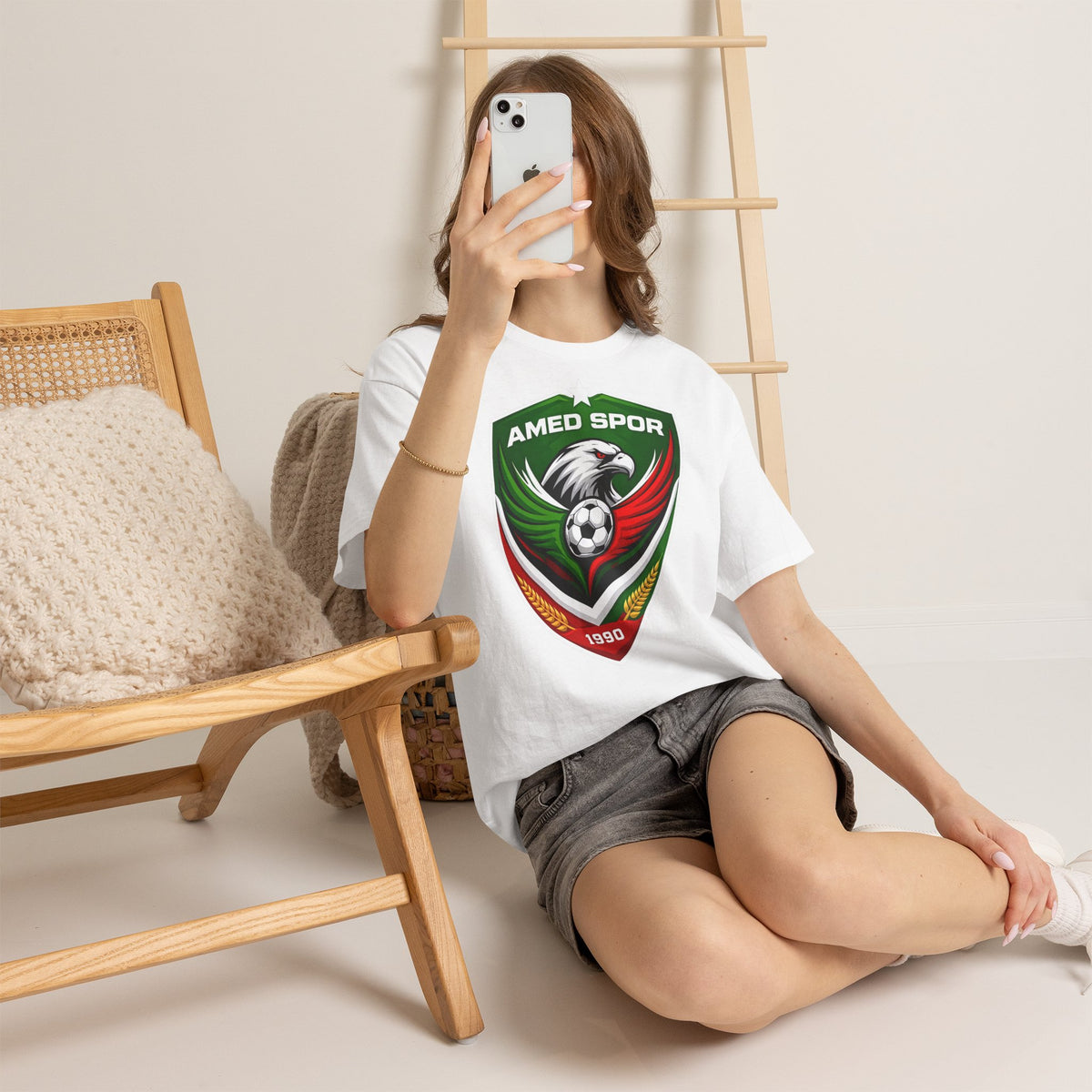 Amedspor Edel Wappen 1990 SK fan Fußball - Unisex T-Shirt