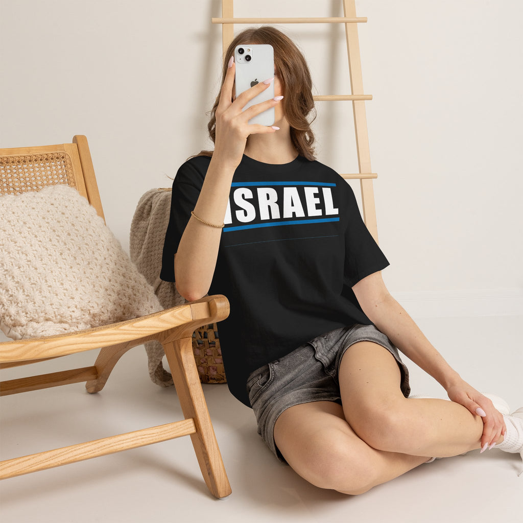 Israel Wappen Flagge Fan Geschenkidee Fashion - Unisex T-Shirt