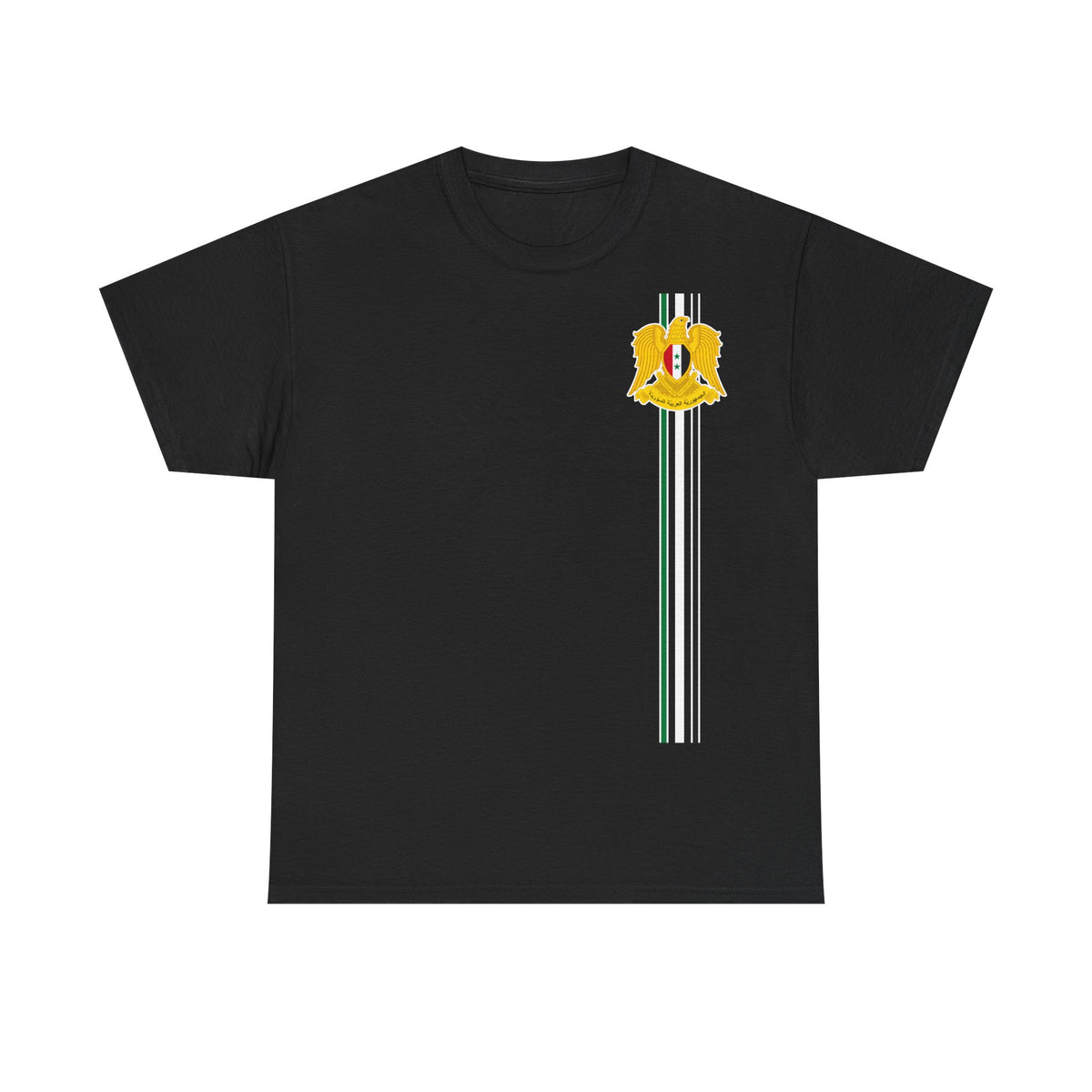 Syria Syrien Wappen Flagge Heimat Sport Fan Geschenkidee - Unisex T-Shirt
