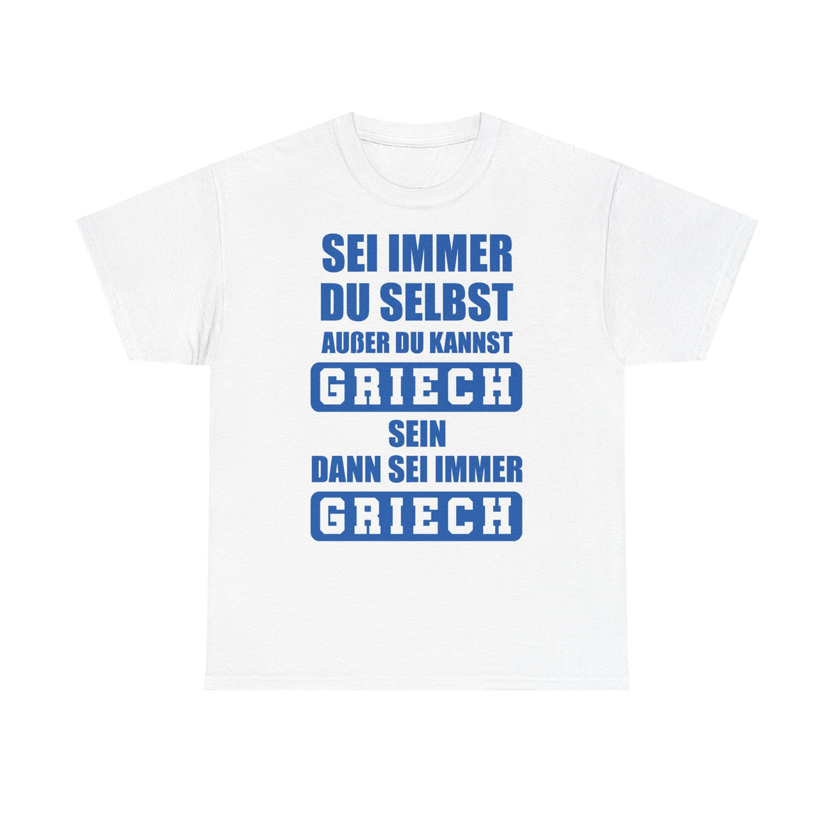 Grecia Grecia Bandera Escudo Patria Fútbol Deporte Aficionado Idea de regalo - Camiseta unisex