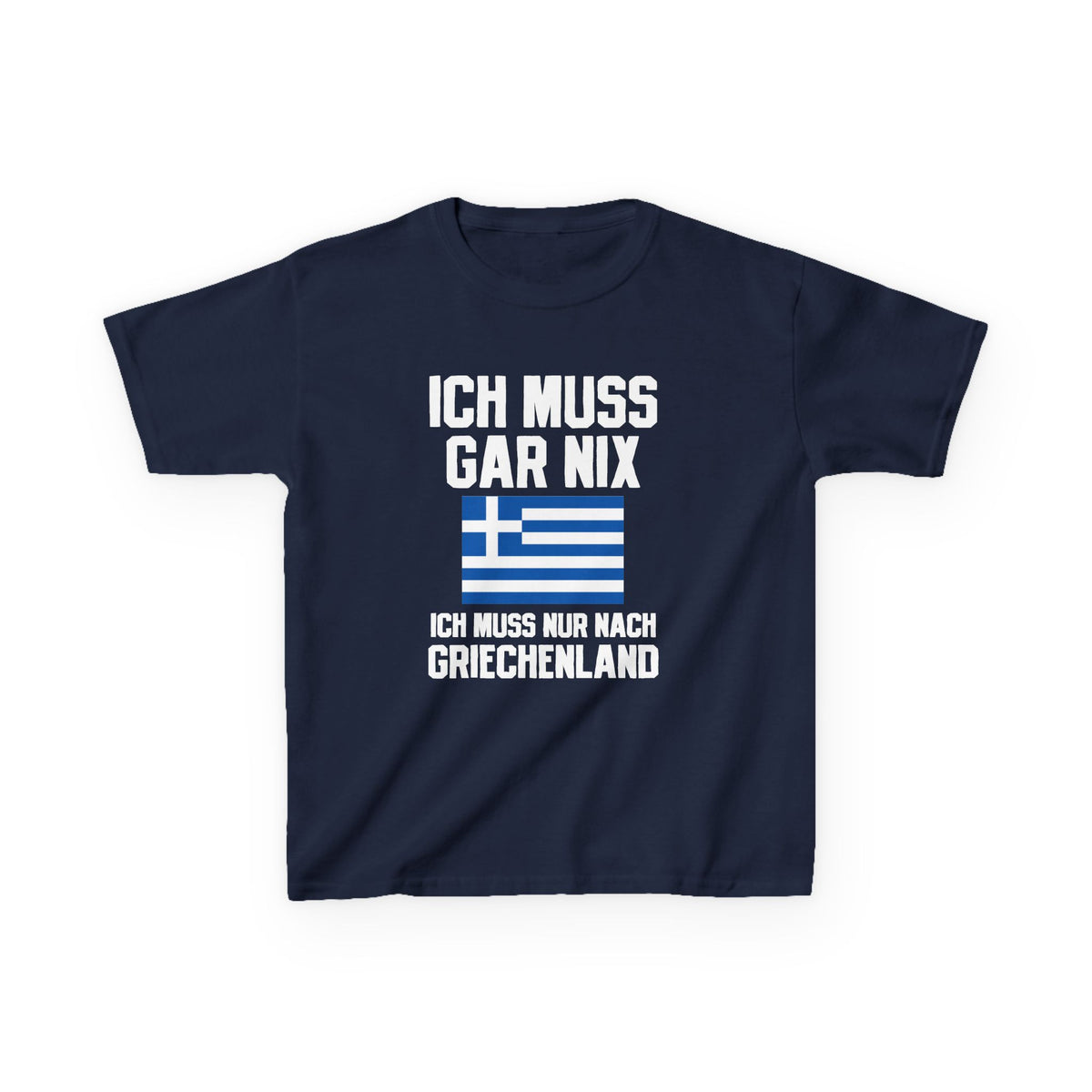 Greece Griechenland Flagge Wappen Heimat Fußball Sport Fan Geschenkidee - Für Kinder & Jugendliche Unisex T-Shirt