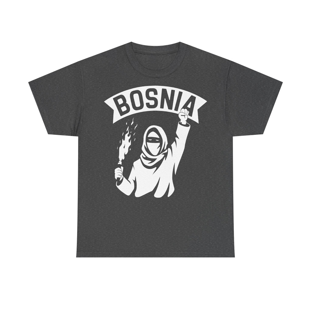 Bosnia Wappen Flagge Stolz Heimat Fußball fan Geschenkidee - Unisex T-Shirt