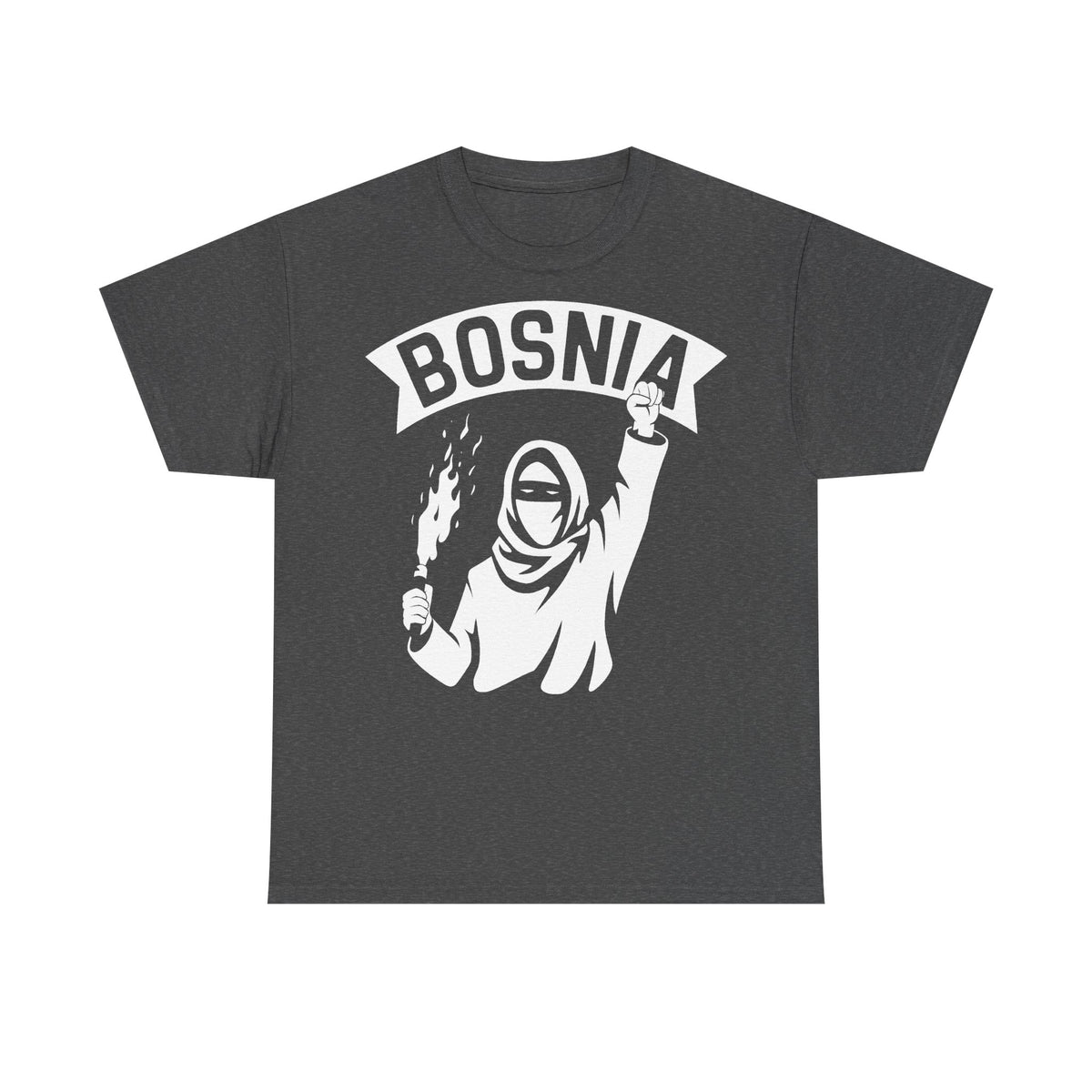 Bosnia Wappen Flagge Stolz Heimat Fußball fan Geschenkidee - Unisex T-Shirt