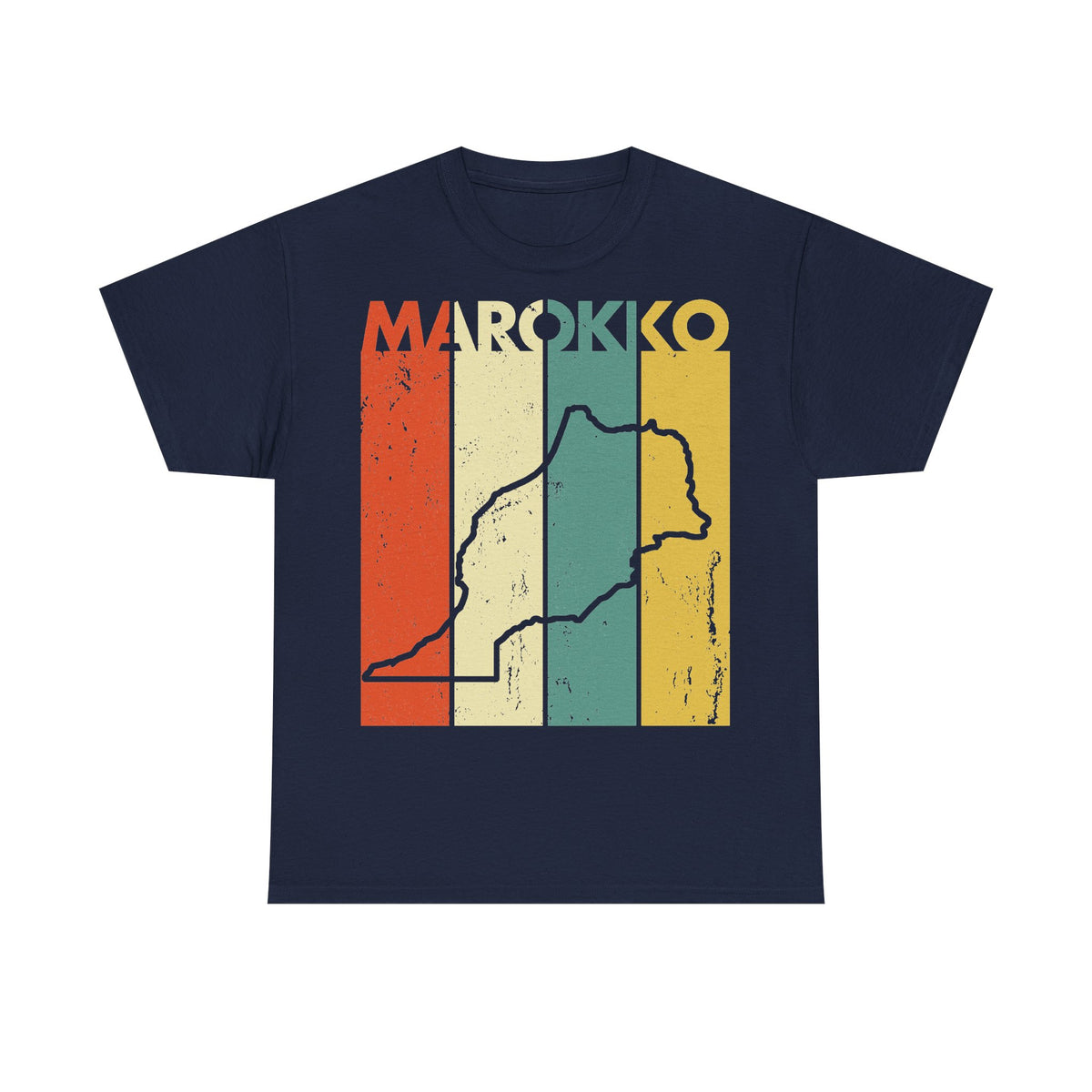 Marruecos Escudo Morocco Bandera Orgullo Fútbol Fan Deporte FIdea de regalo - Camiseta unisex