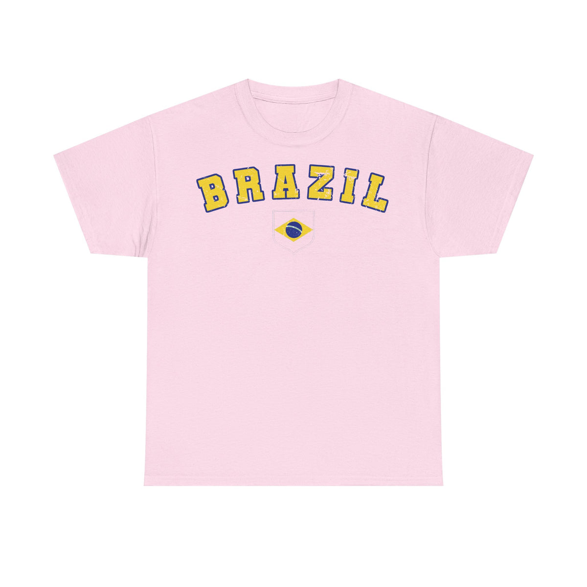 Brazil Brasilien Wappen Flagge Sport Fan Fußball Geschenkidee - Unisex T-Shirt