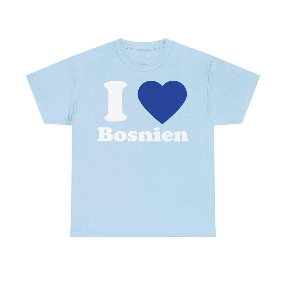 Bosnia Wappen Flagge Stolz Heimat Fußball fan Geschenkidee - Unisex T-Shirt