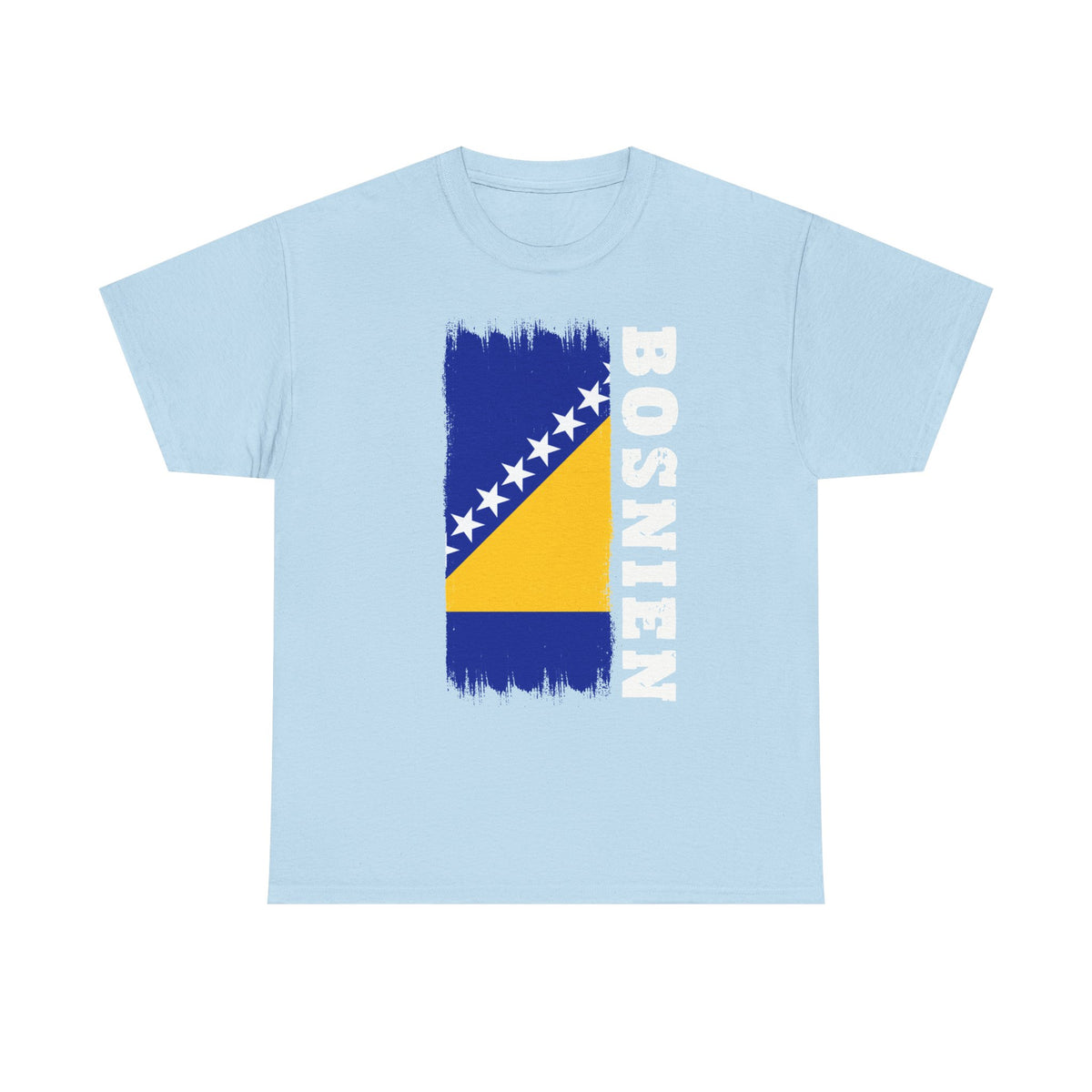 Bosnia Wappen Flagge Stolz Heimat Fußball fan Geschenkidee - Unisex T-Shirt