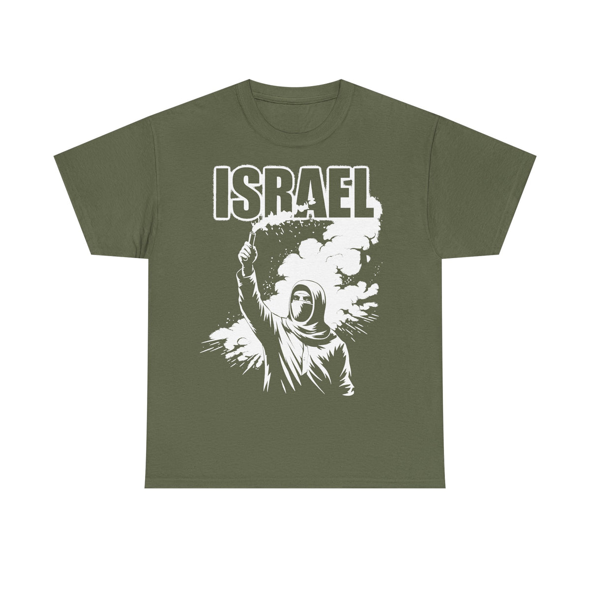 Israel Hooligan Wappen Flagge Fan Geschenkidee Fashion - Unisex T-Shirt