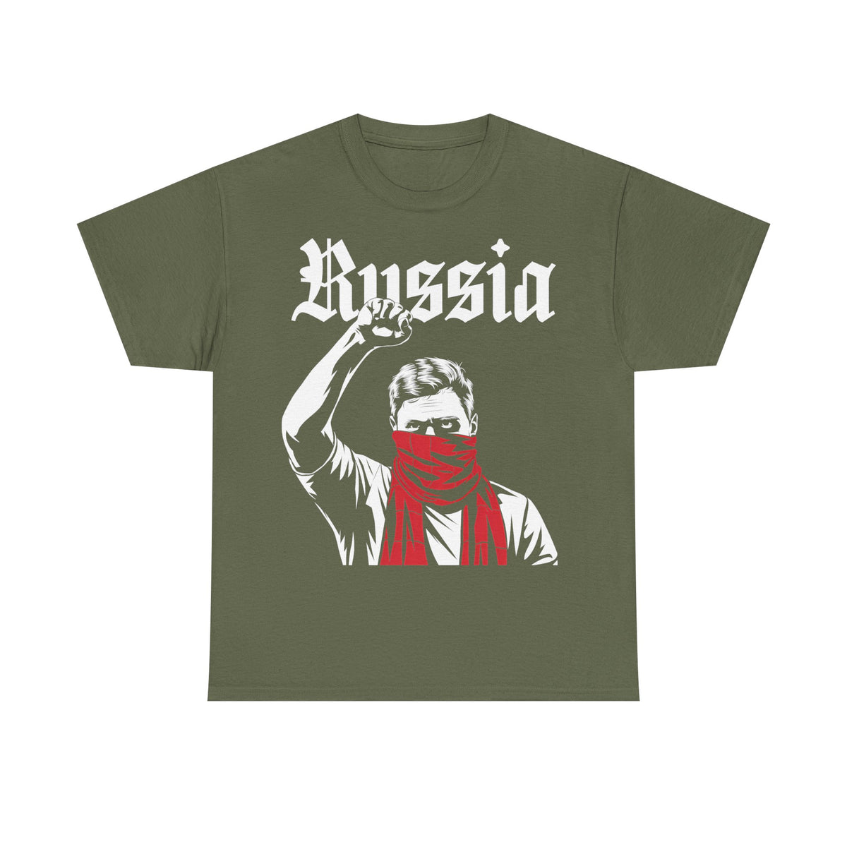 Russia Russia hooligan Mosca aquila bandiera stemma regalo sport tifoso moda - Maglietta unisex