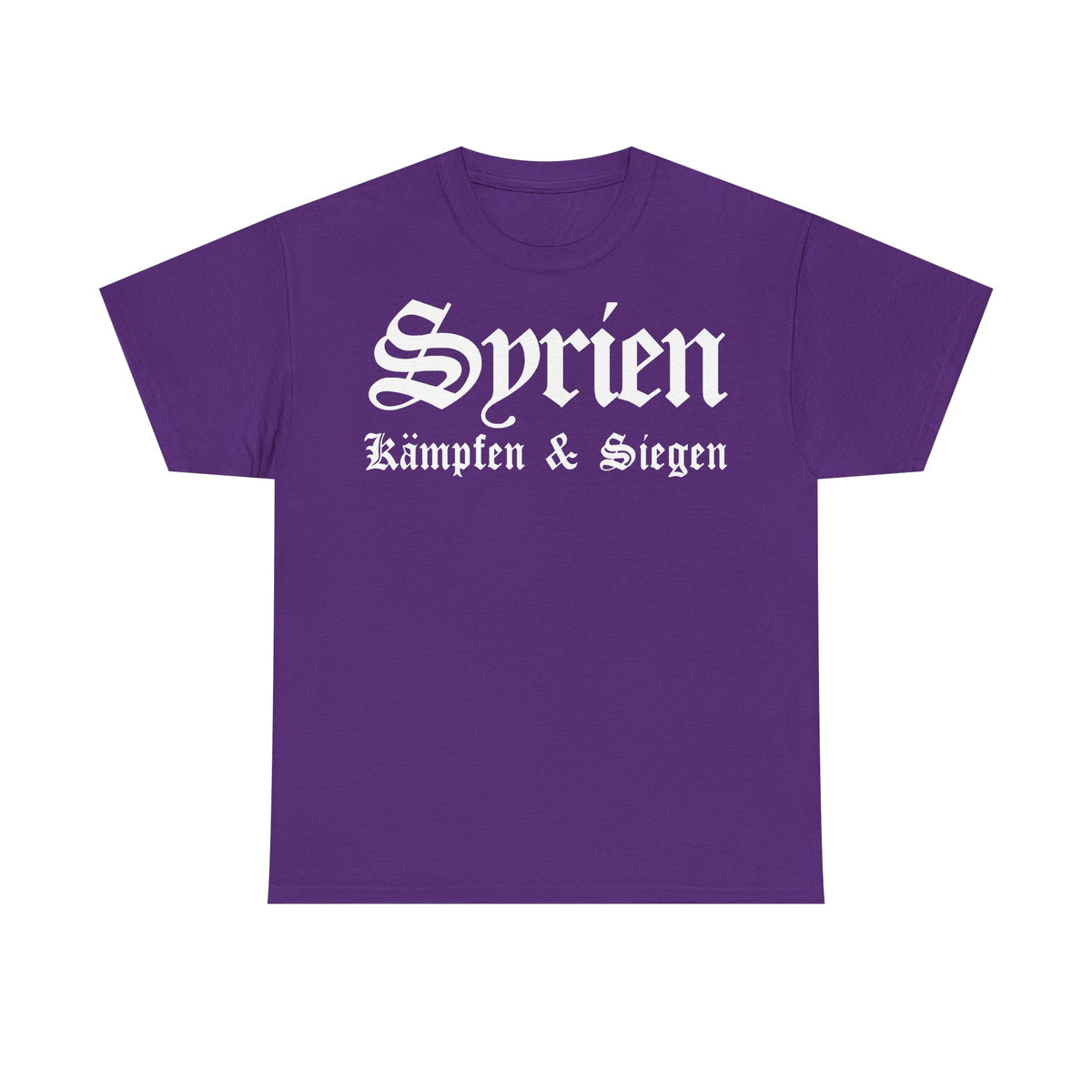 Syria Syrien Wappen Flagge Heimat Sport Fan Geschenkidee - Unisex T-Shirt