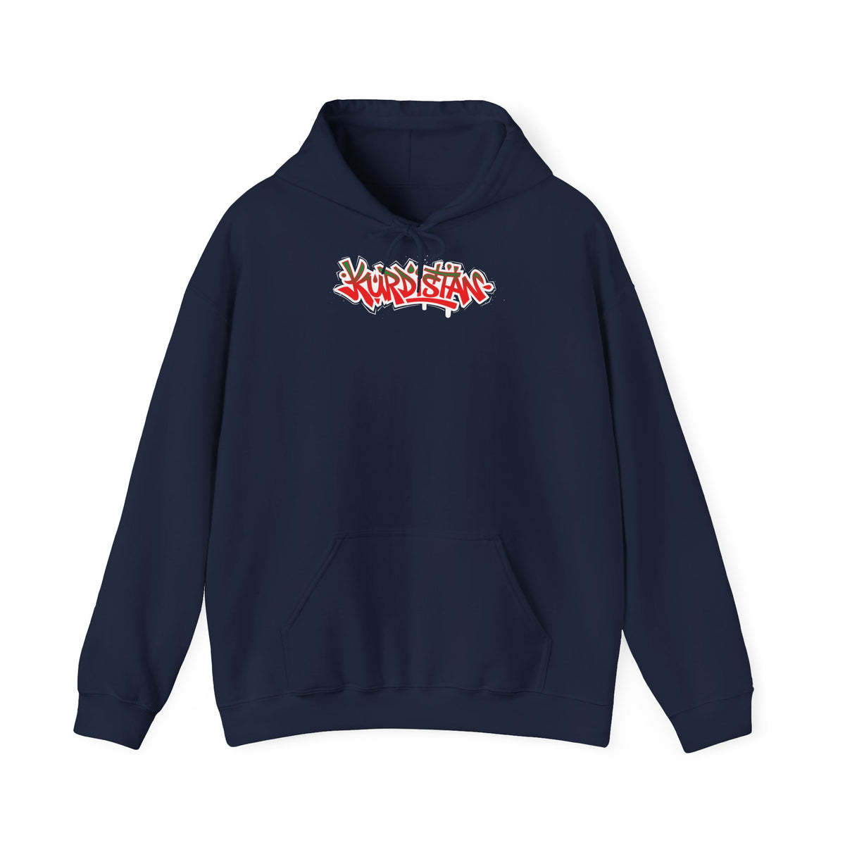 Kurdistan patria orgoglio stemma bandiera sport calcio regalo per tifosi - felpa con cappuccio unisex