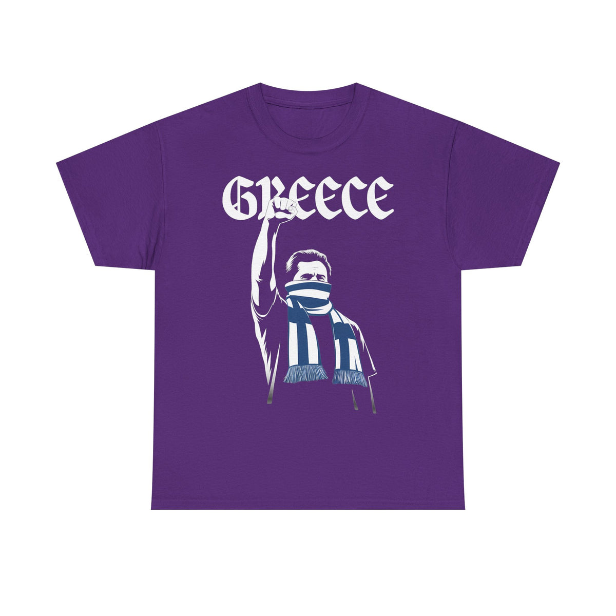 Grecia Grecia hooligan bandera escudo patria fútbol deporte aficionado idea de regalo - camiseta unisex