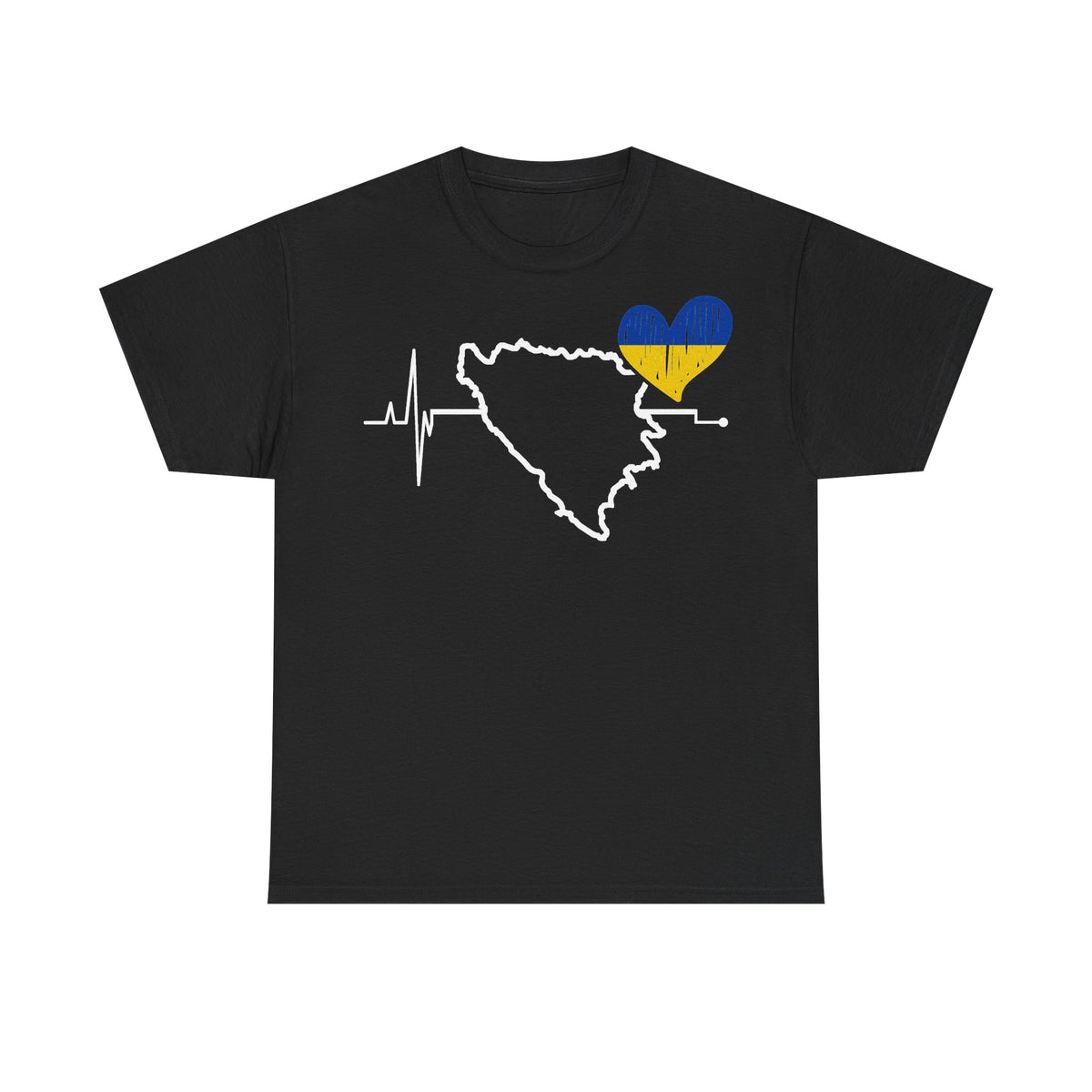 Bosnia escudo bandera orgullo patria aficionado al fútbol idea de regalo - Camiseta unisex