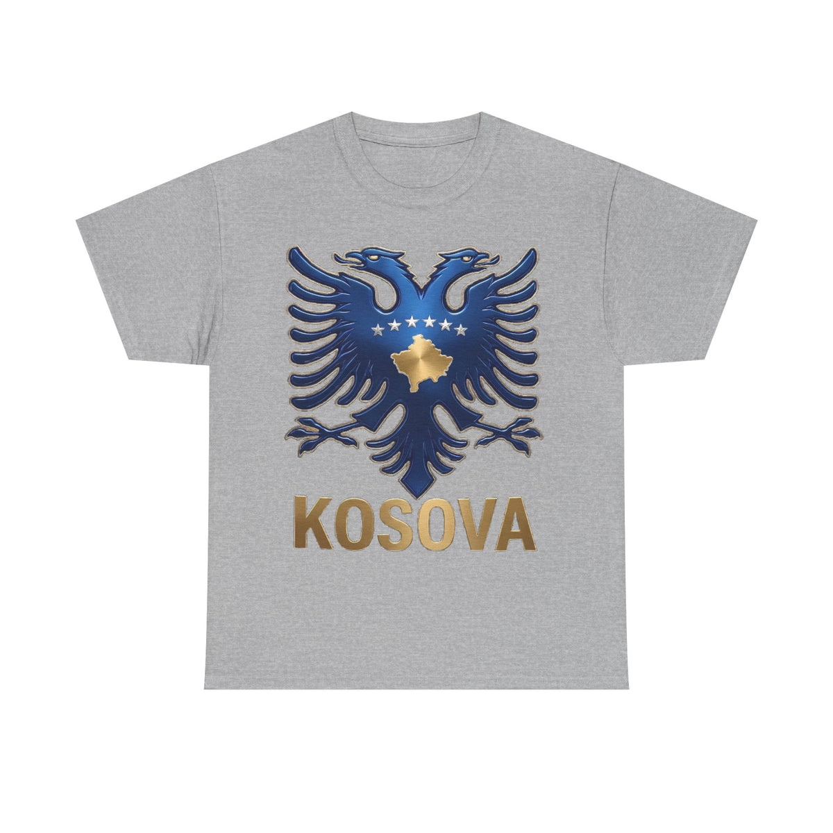 Kosovo Kosava Águila bicéfala Patria Bandera - Camiseta unisex
