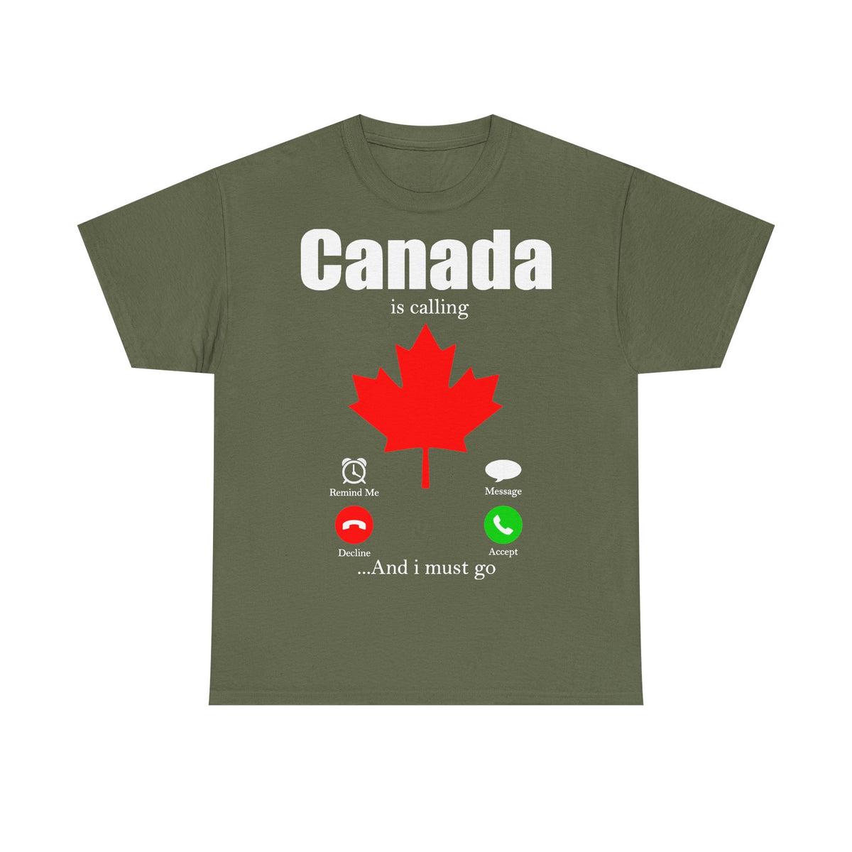 Canada Kanada Wappen Flagge Fan Sport Fußball Geschenkidee - Unisey T-Shirt