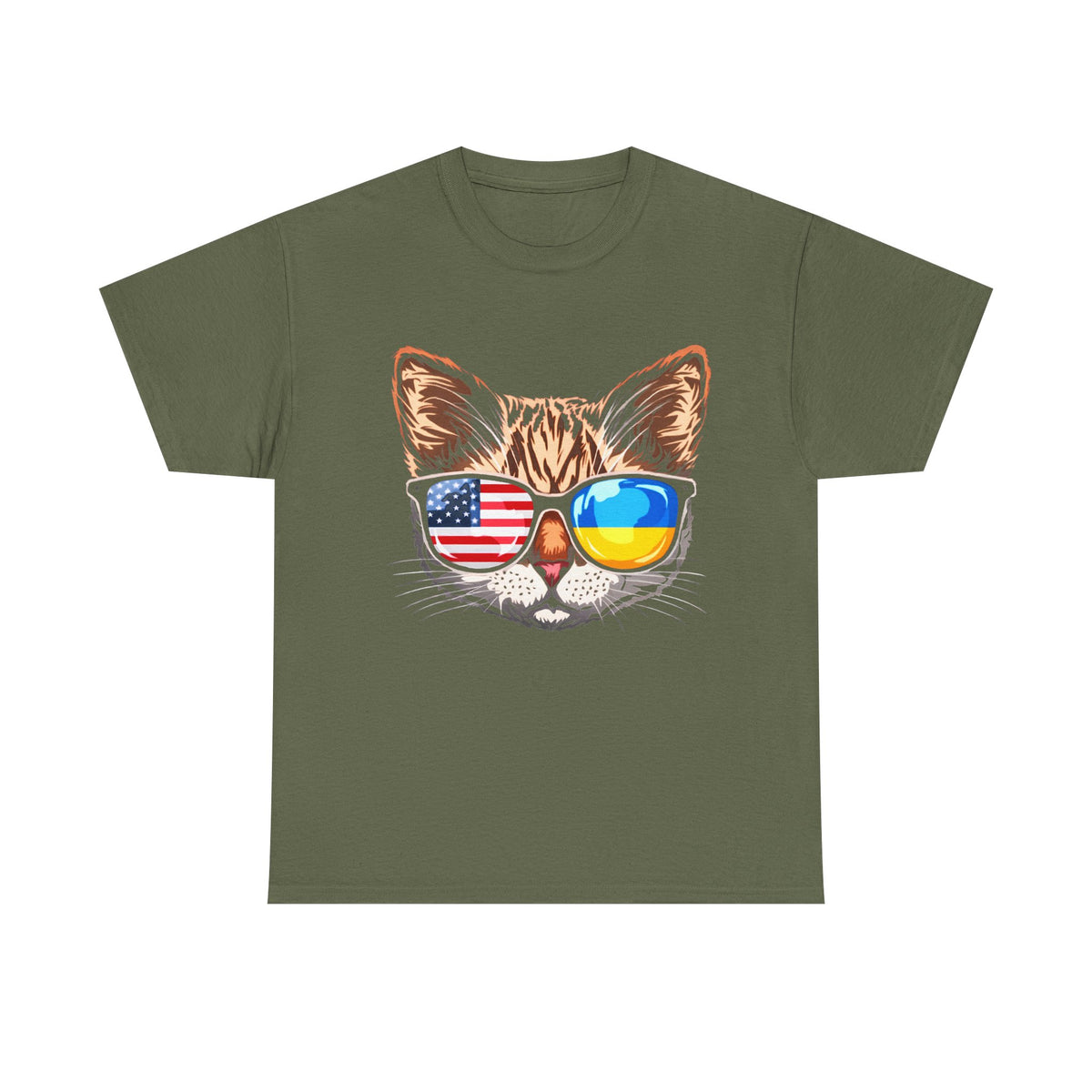 Bandera de Ucrania escudo idea de regalo afición al deporte moda vintage - Camiseta unisex