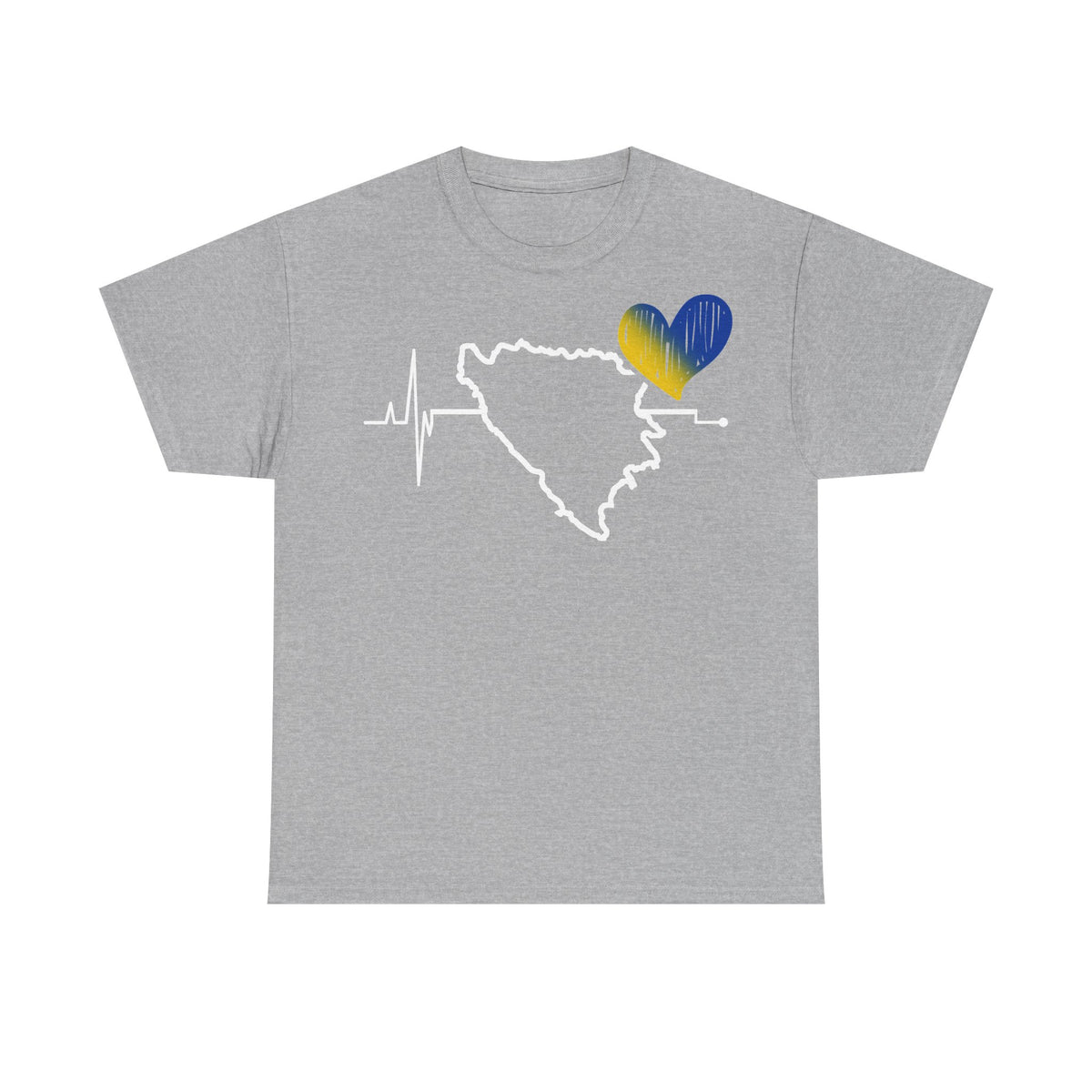Bosnia escudo bandera orgullo patria aficionado al fútbol idea de regalo - Camiseta unisex