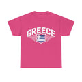 Greece Griechenland Hooligan Flagge Wappen Heimat Fußball Sport Fan Geschenkidee - Unisex T-Shirt