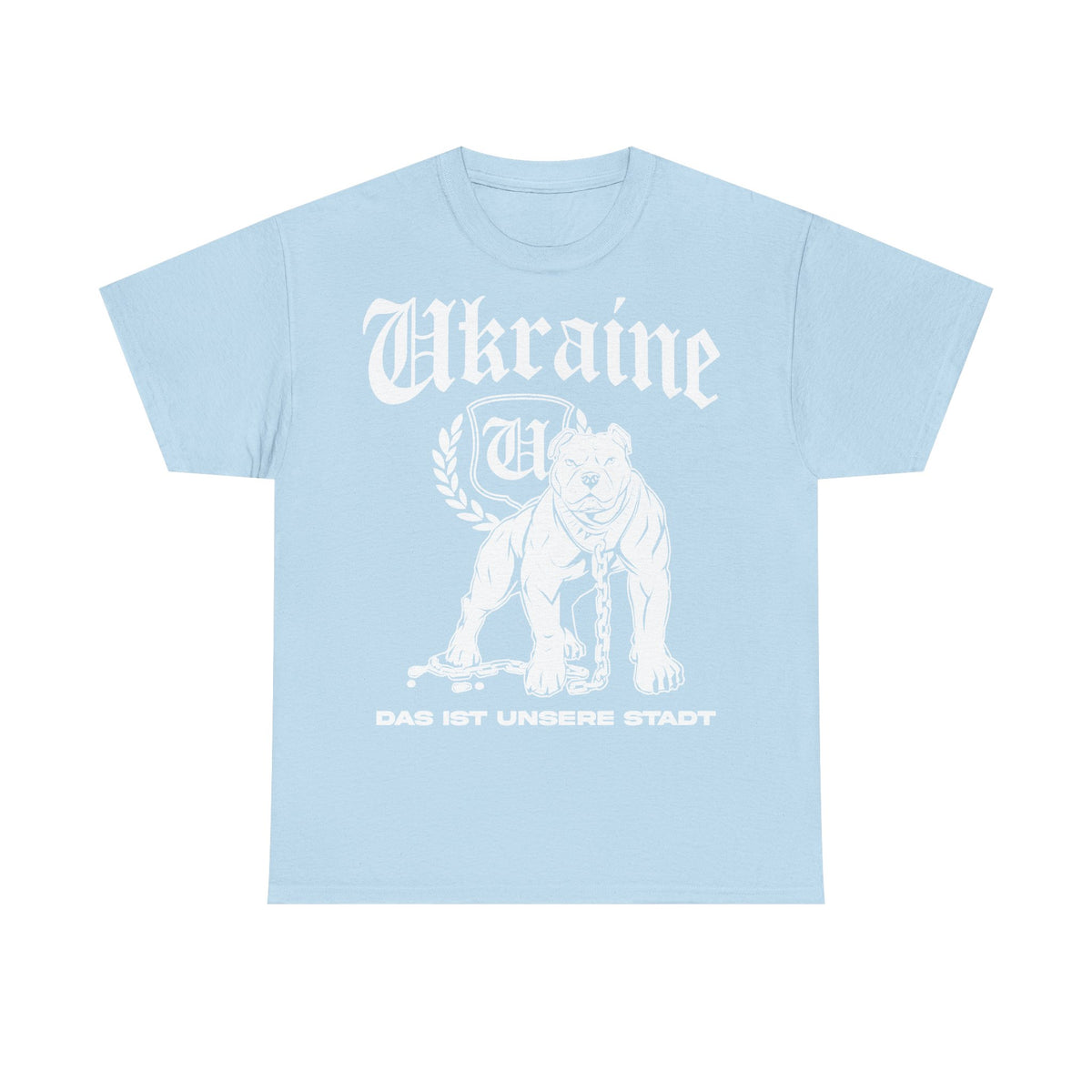 Bandera de Ucrania escudo idea de regalo afición al deporte moda vintage - Camiseta unisex