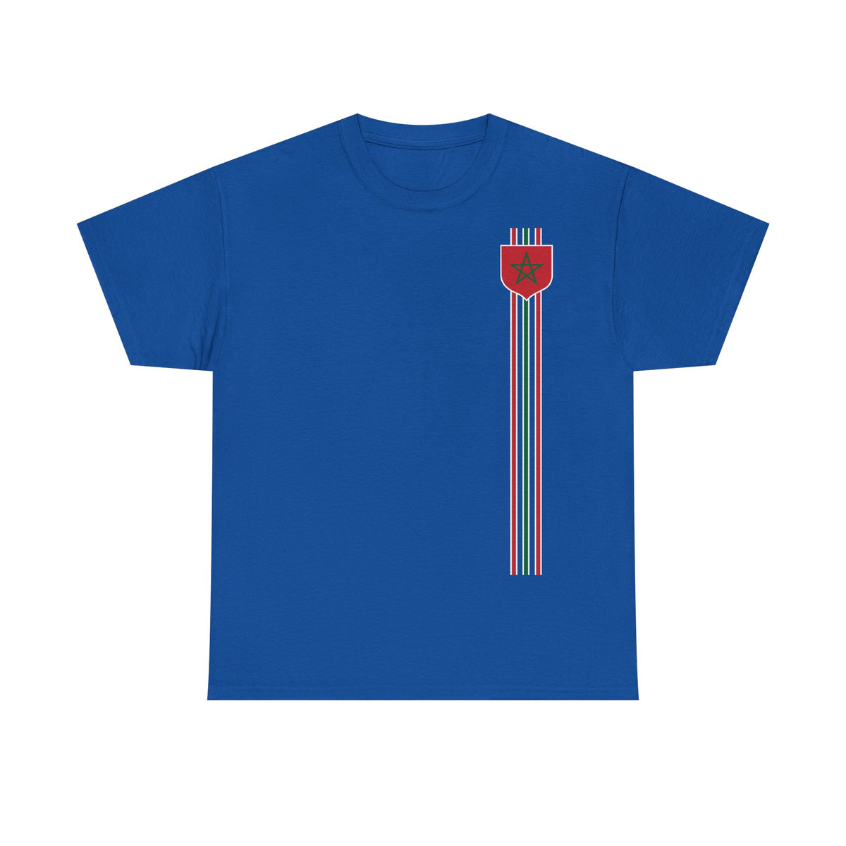 Marruecos Escudo Morocco Bandera Orgullo Fútbol Fan Deporte FIdea de regalo - Camiseta unisex