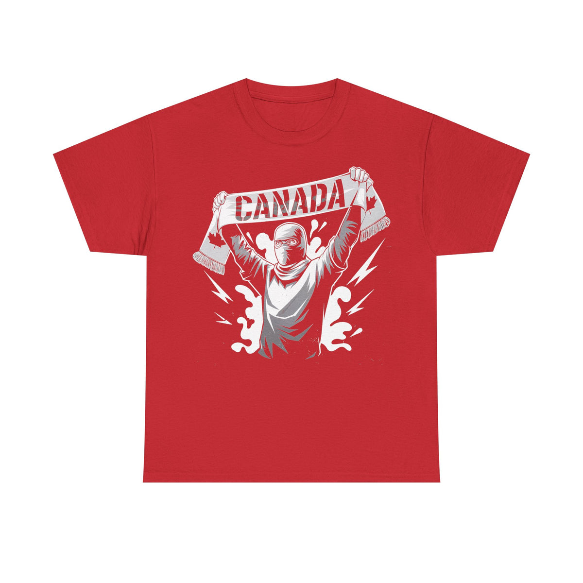 Canada Kanada Hooligan Wappen Flagge Fan Sport Fußball Geschenkidee - Unisey T-Shirt