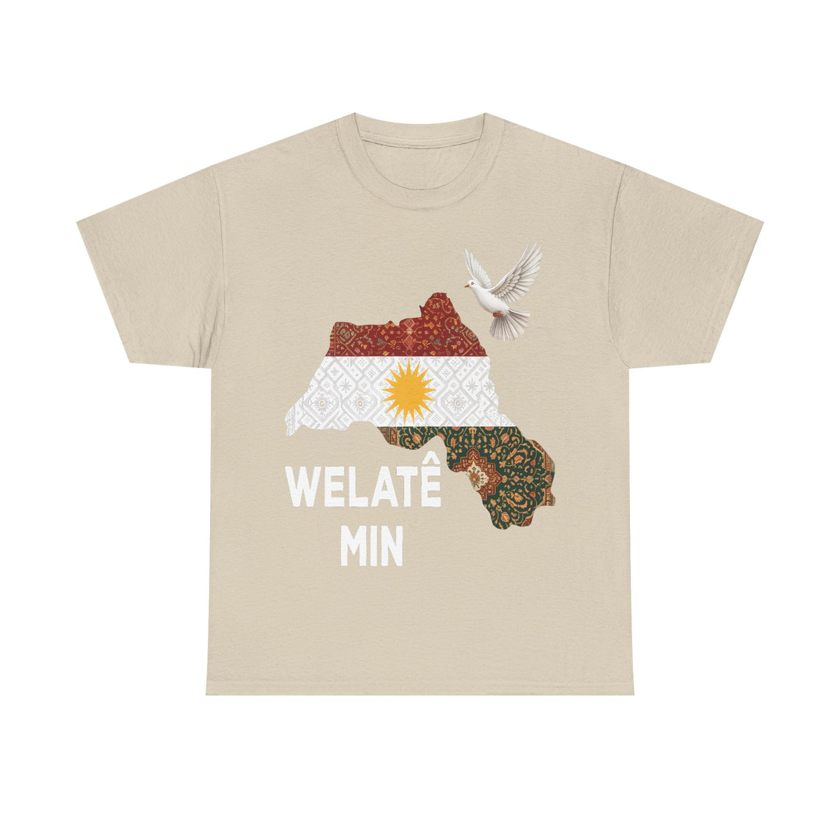 Camiseta unisex Welate Min Kurdi Kurdistan Azadi con bandera, orgullo y Newroz
